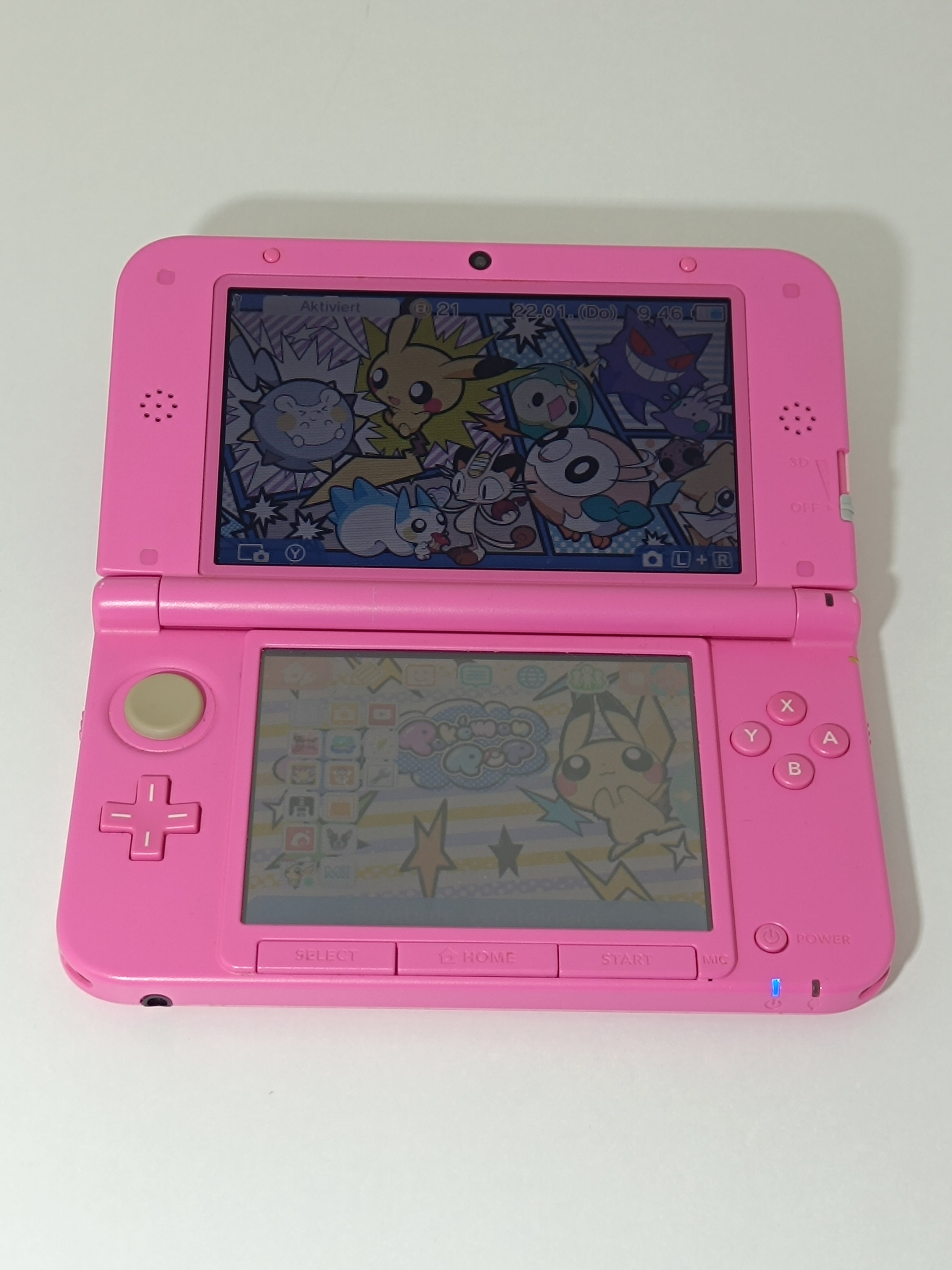 Nintendo 3DS XL - PINK - mit mehreren Spielen auf der Konsole