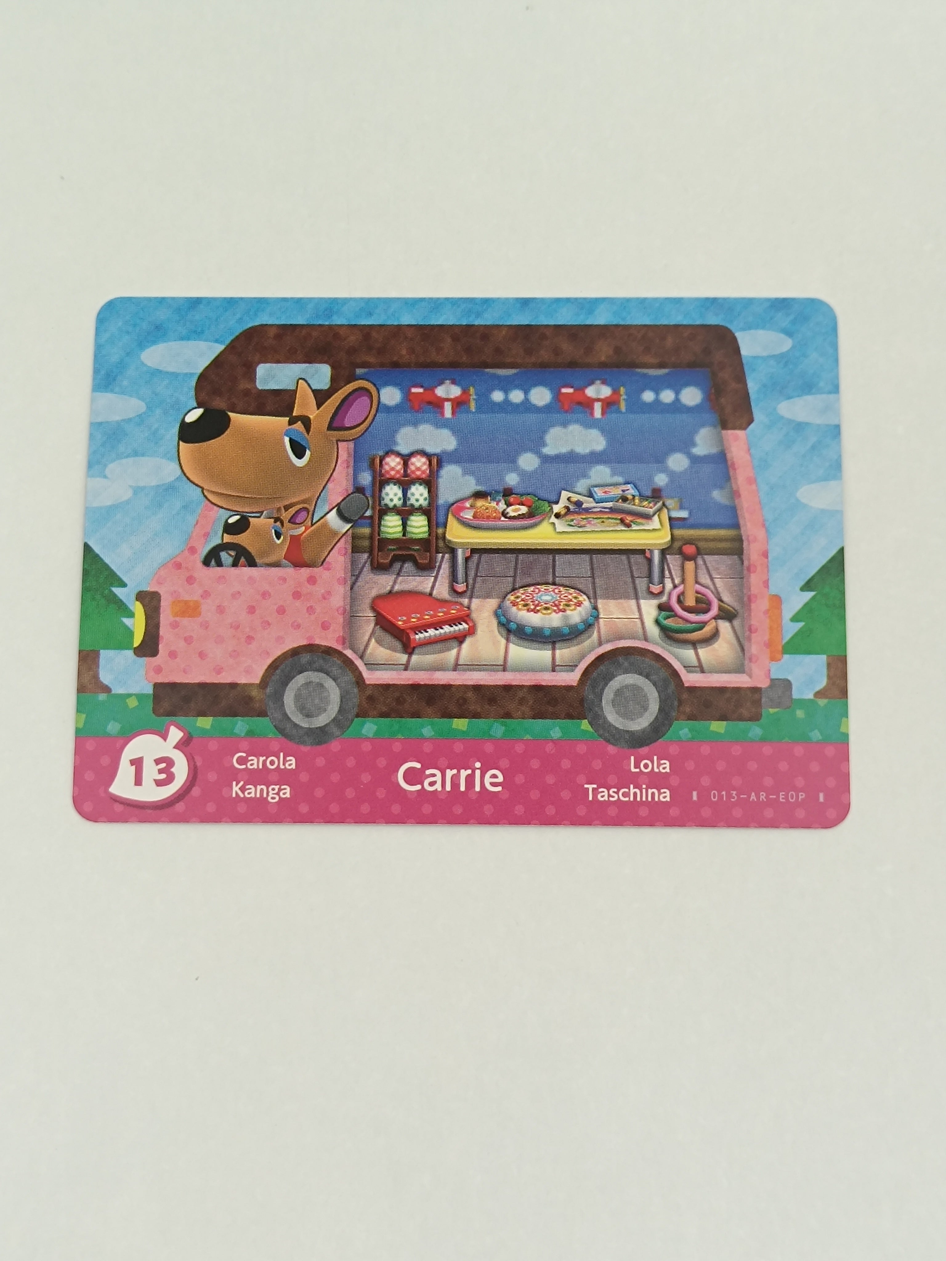 Amiibo Wohnmobil Karte | 15 - Carrie