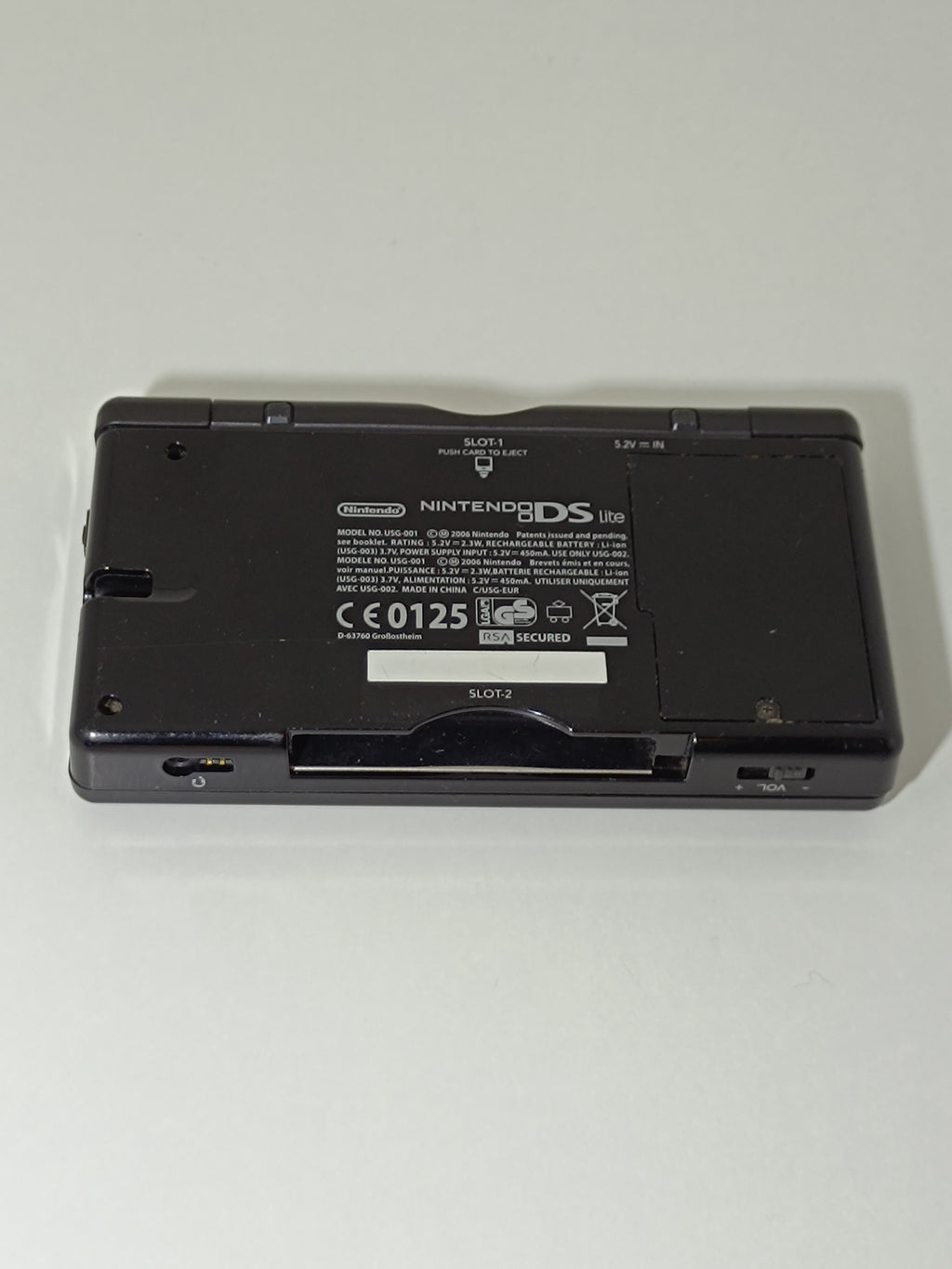 Nintendo DS Lite Konsole - Schwarz