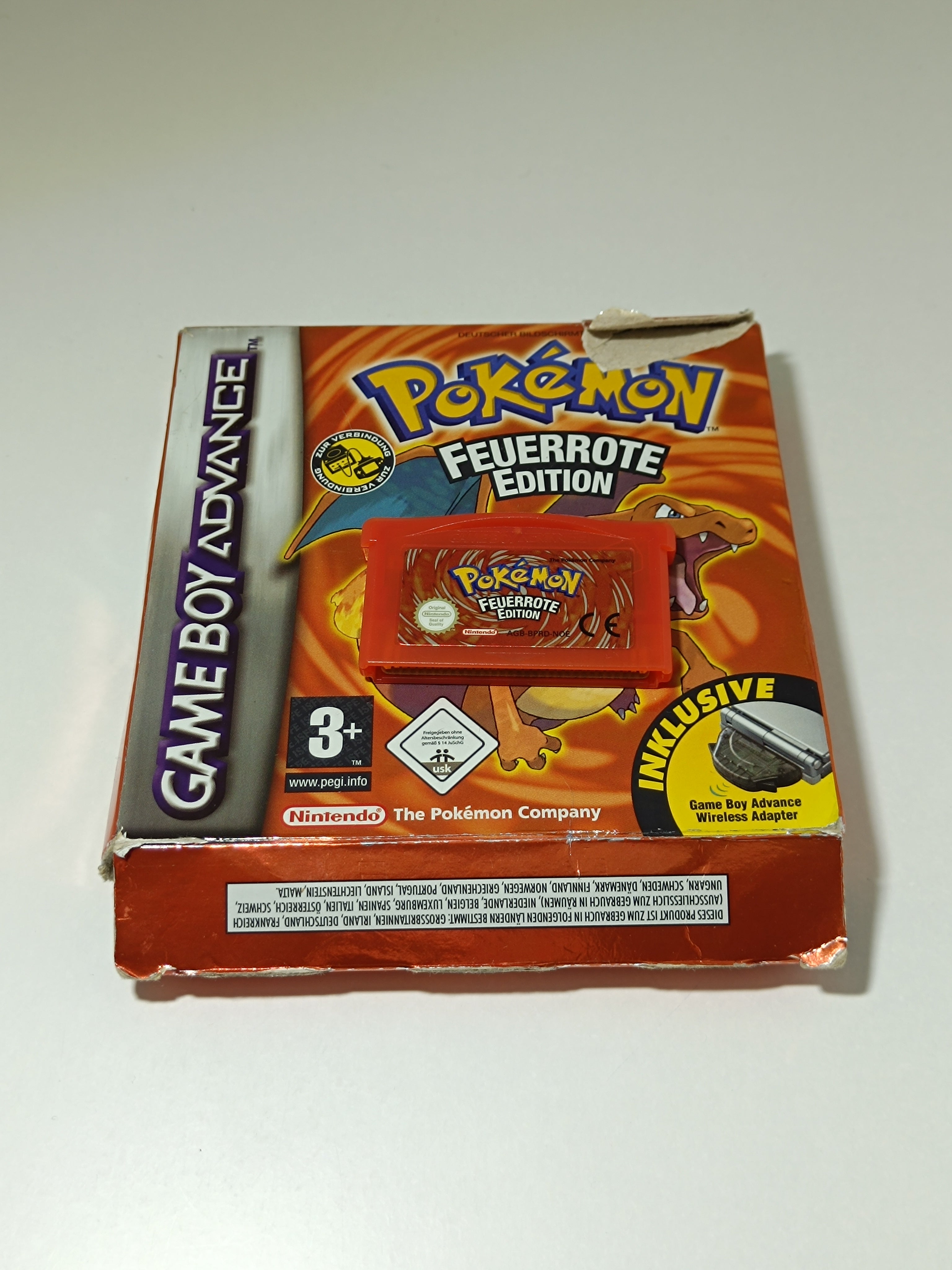 Pokemon Feuerrote Edition inkl. Verpackung