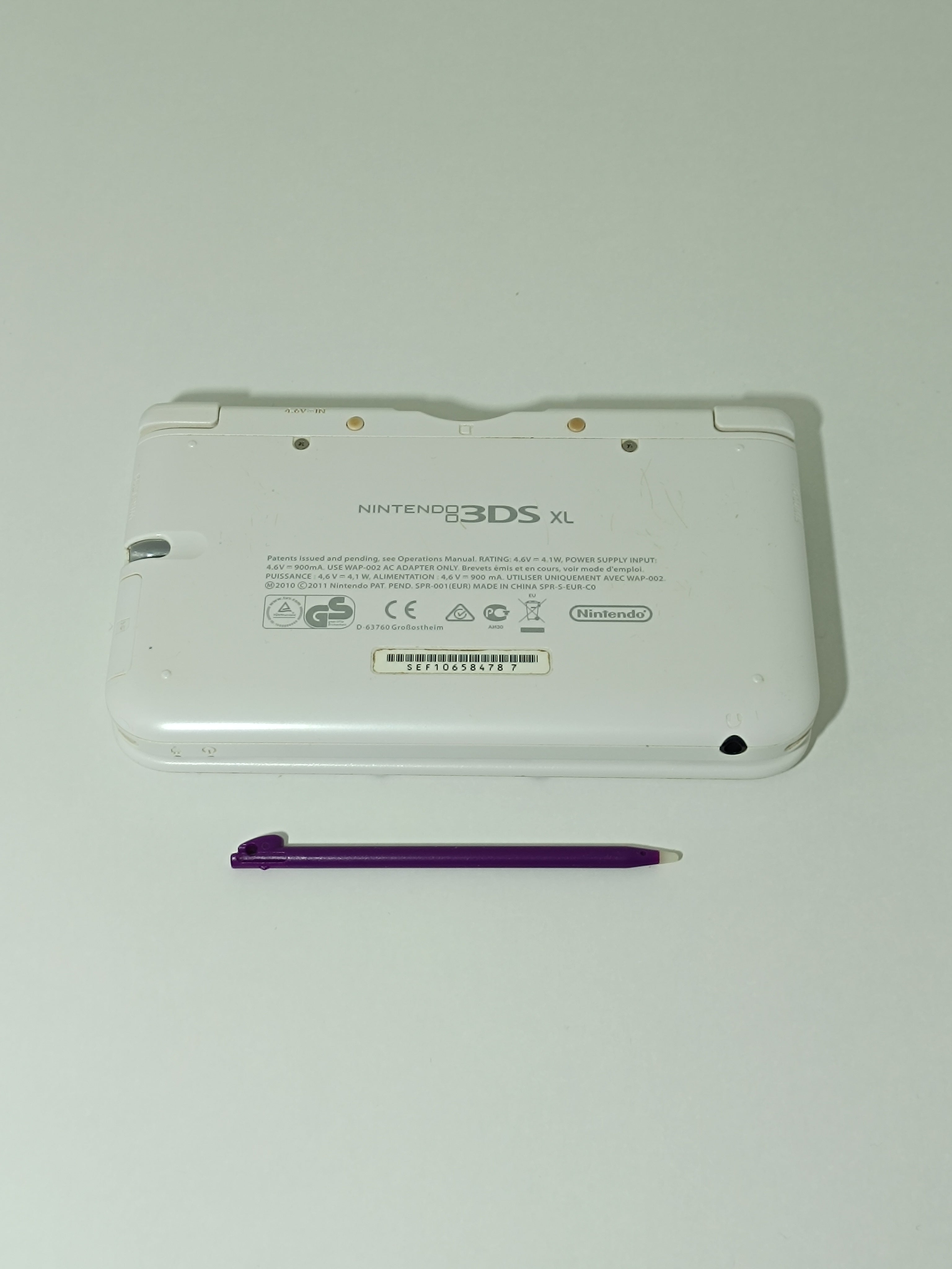 Nintendo 3DS XL - weiß - stark gebraucht