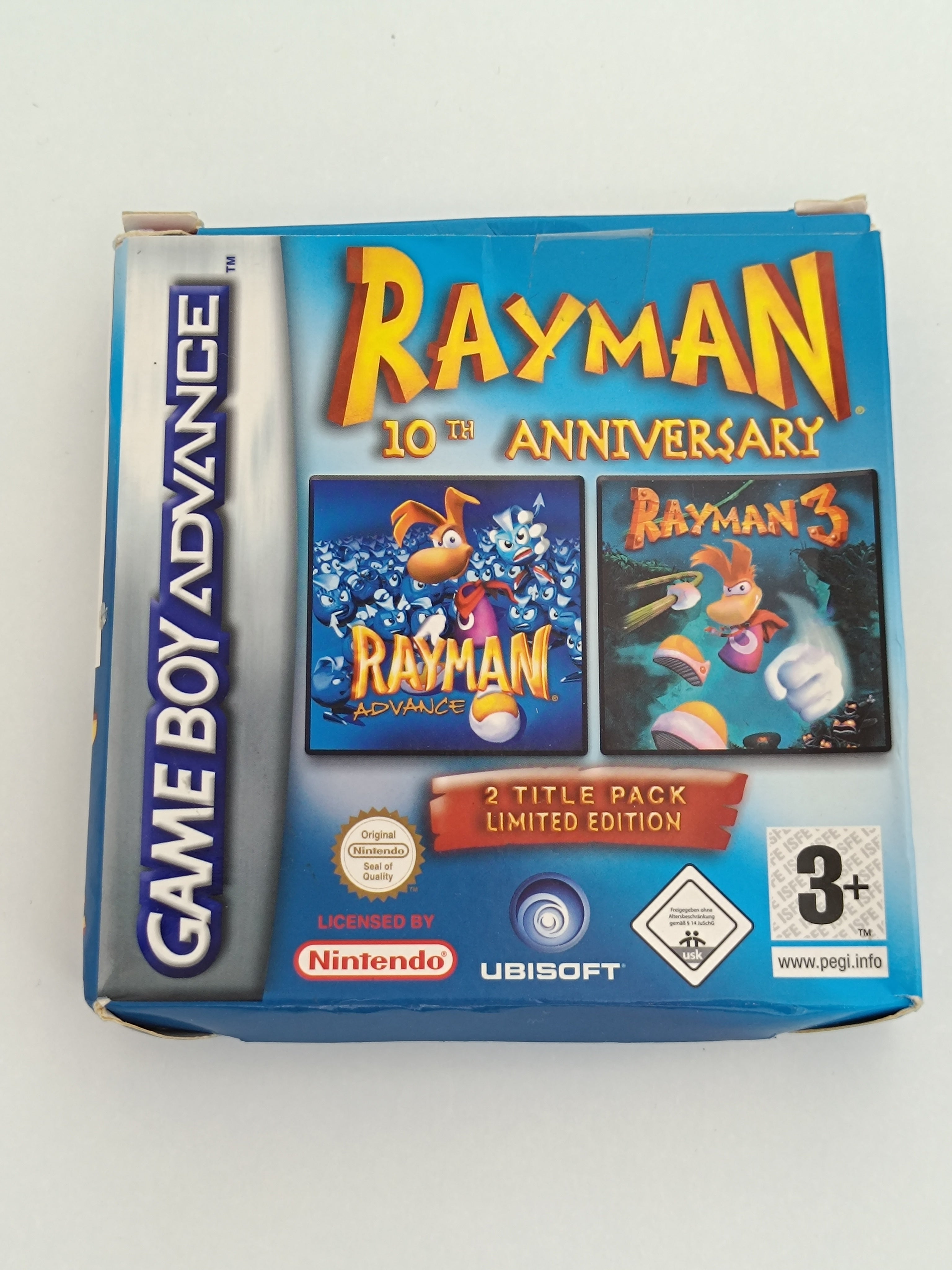 Rayman 10th Anniversary GBA - inkl. Verpackung & Inlay