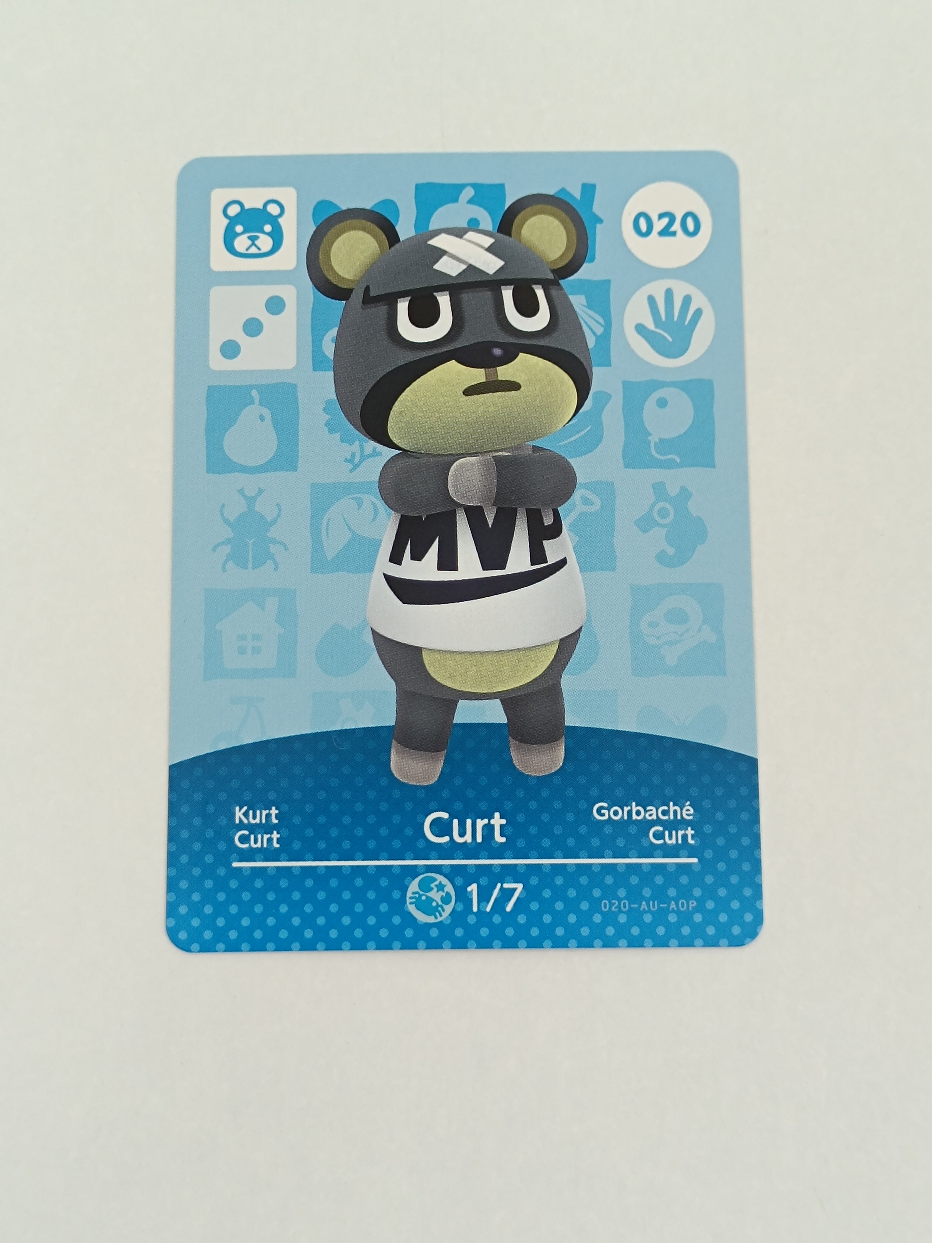 Amiibo Karte | 020 - Curt