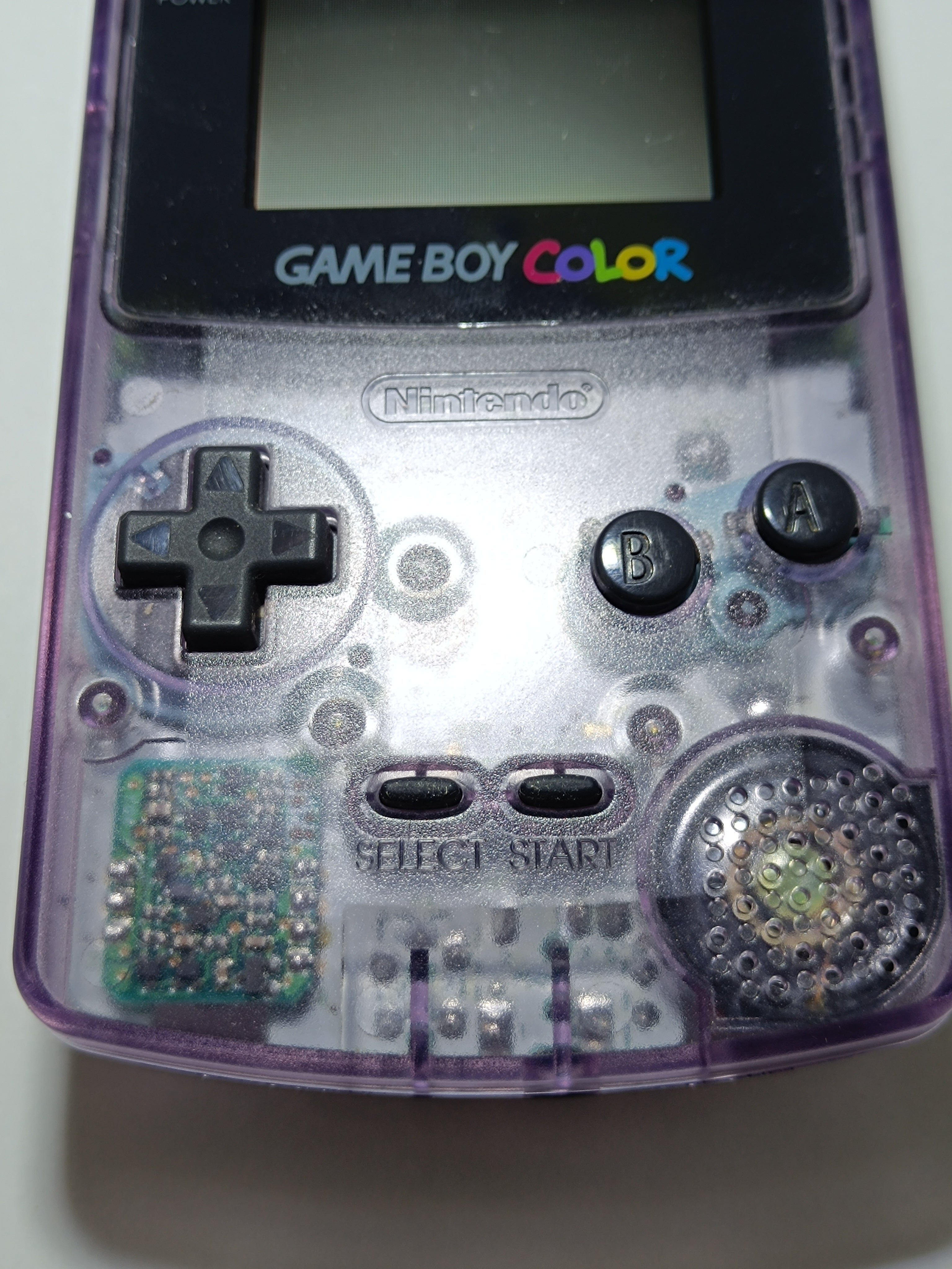 Game Boy Color - Transparent Purple - inkl. OVP