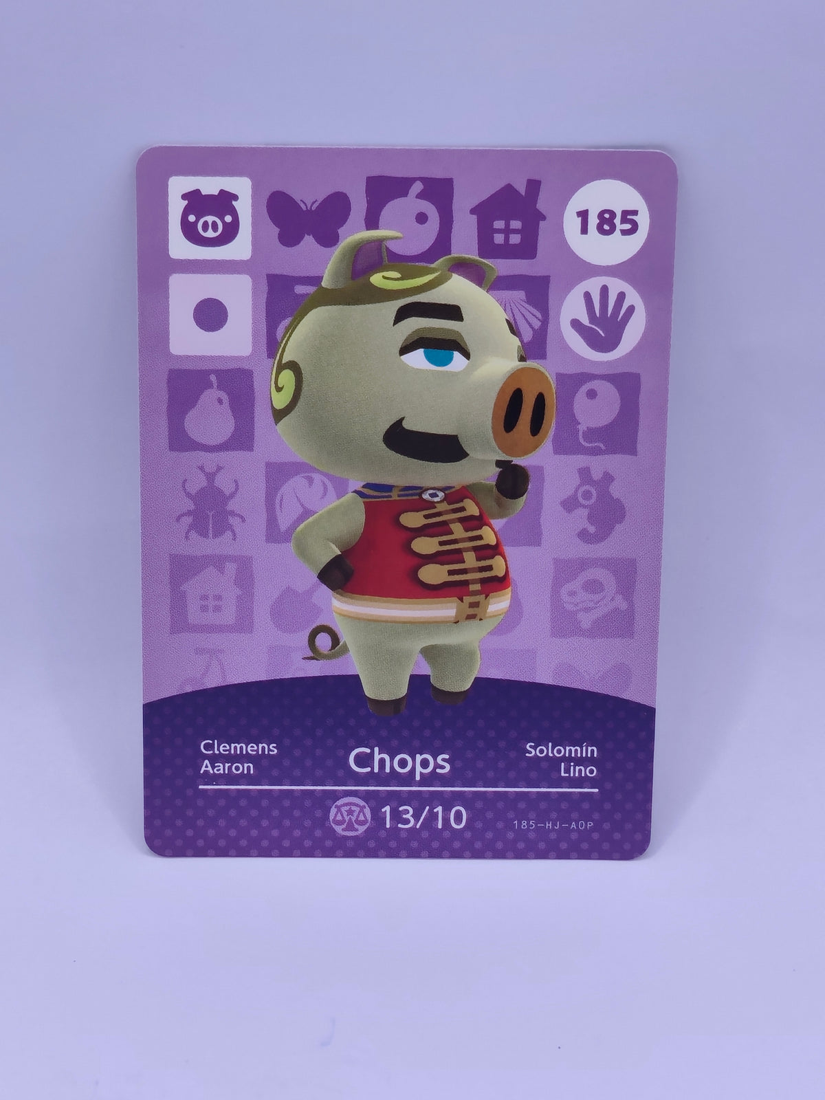 Amiibo Karte | 185 - Chops