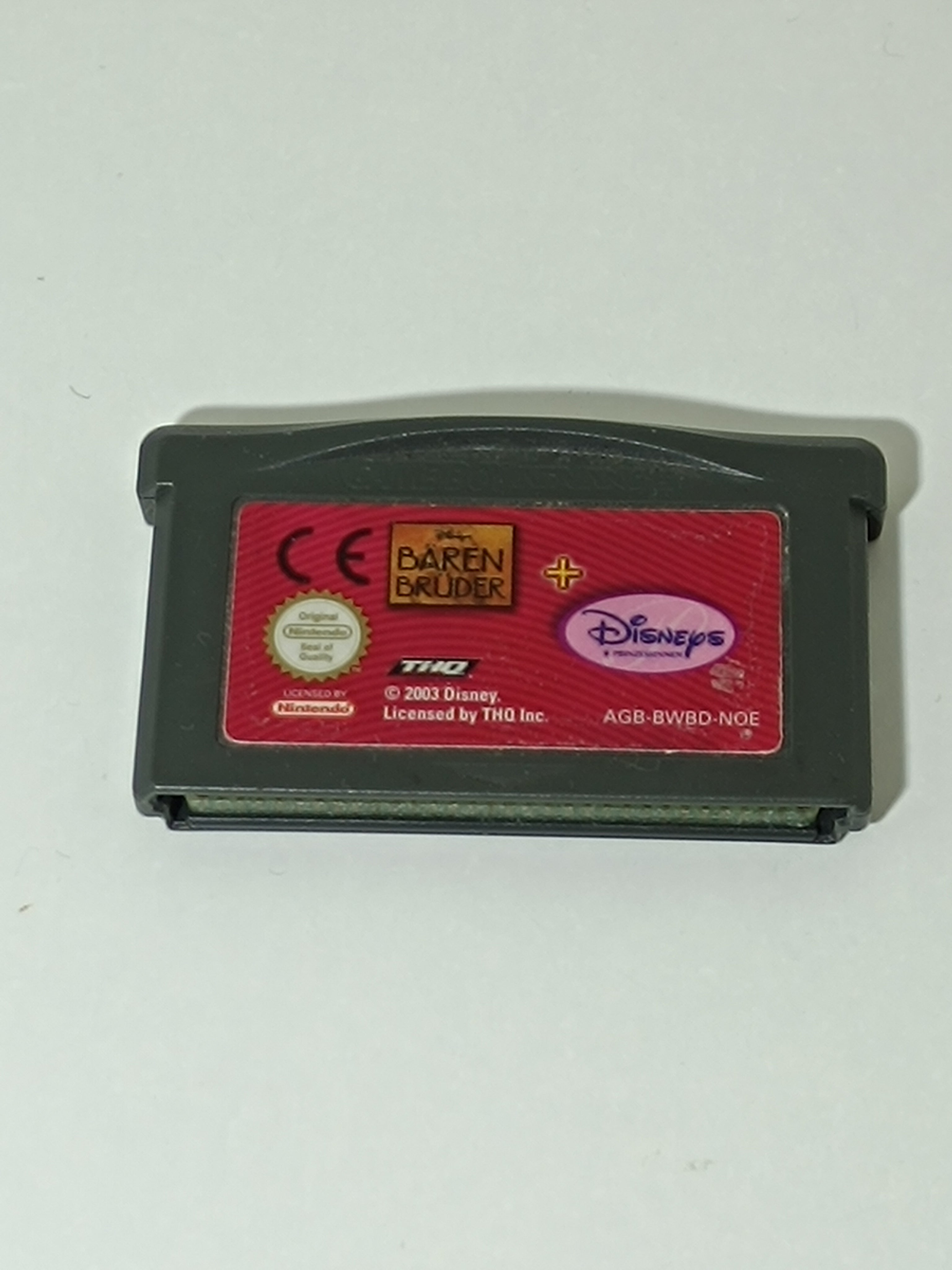 Bärenbrüder + Disney Prinzessinnen GBA Spiel - 2in1 | RetroJL