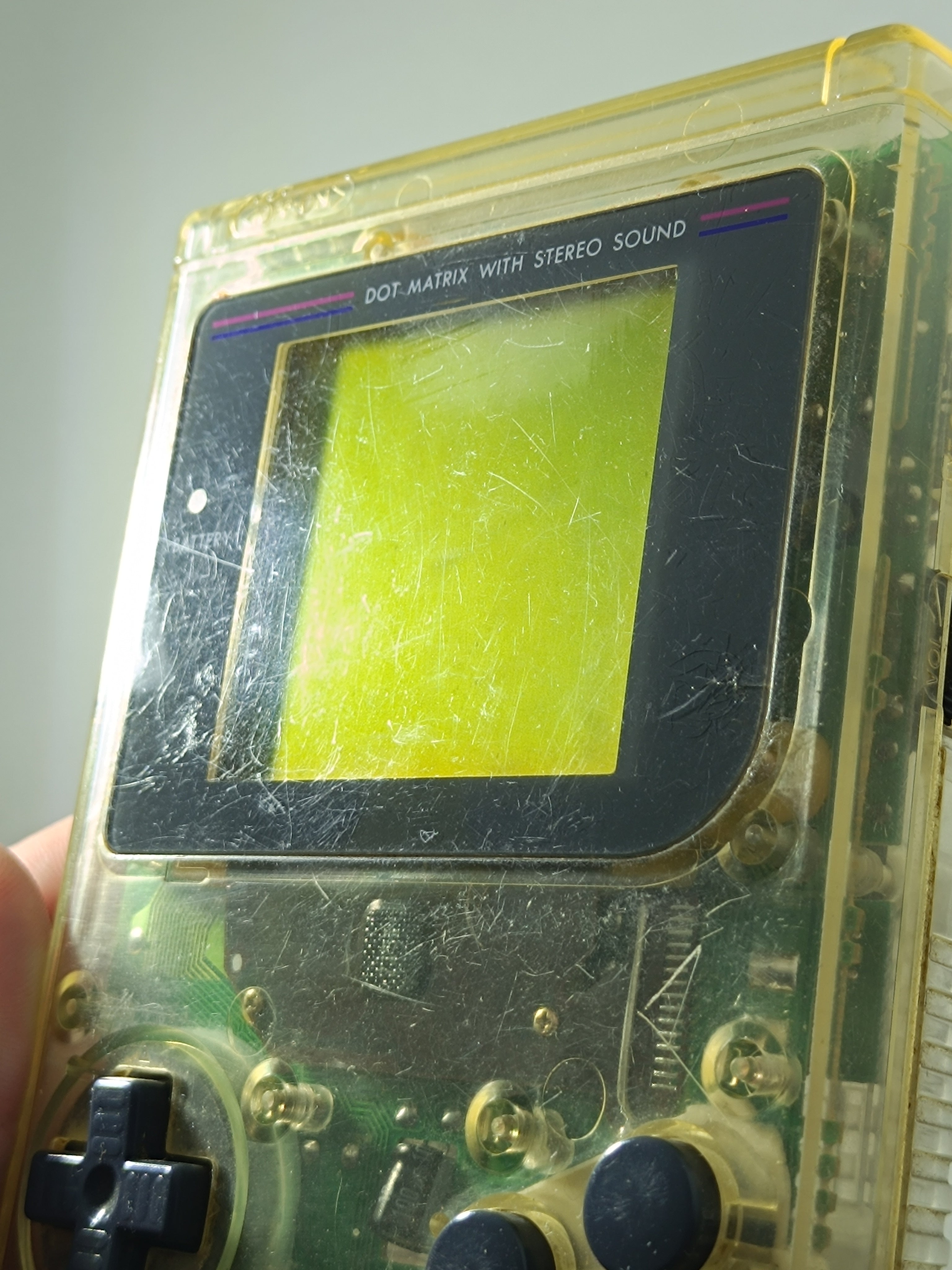 Game Boy Classic - Transparent