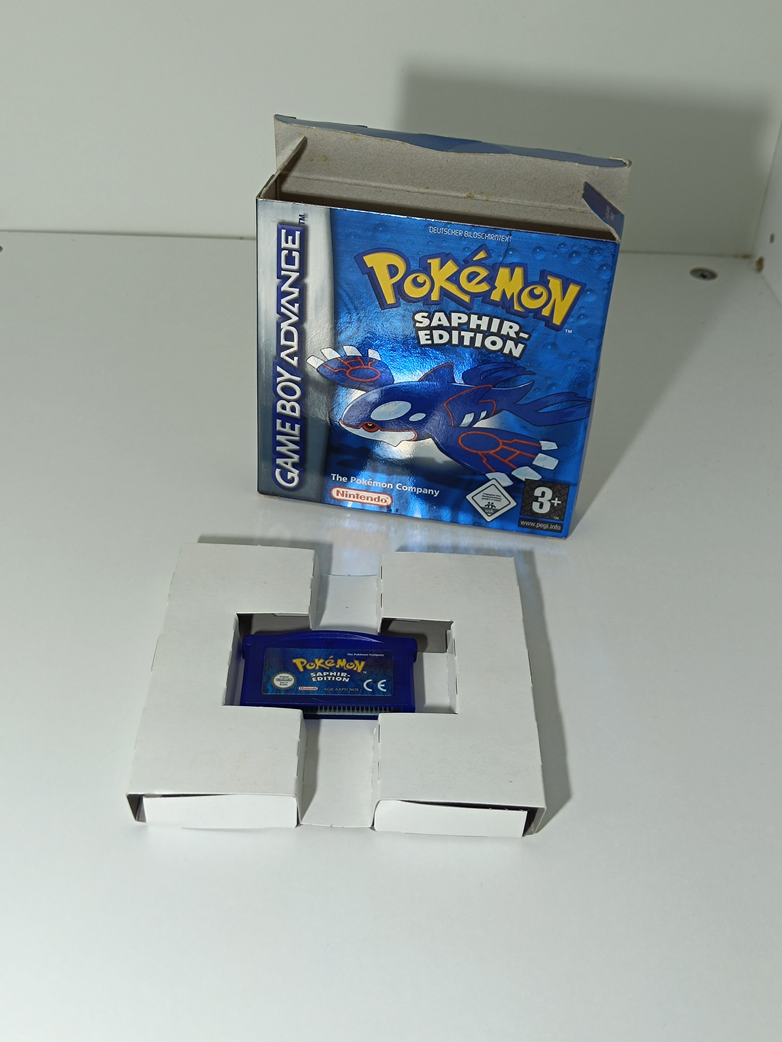 Pokemon Saphir Edition GBA - inkl. Verpackung & Inlay