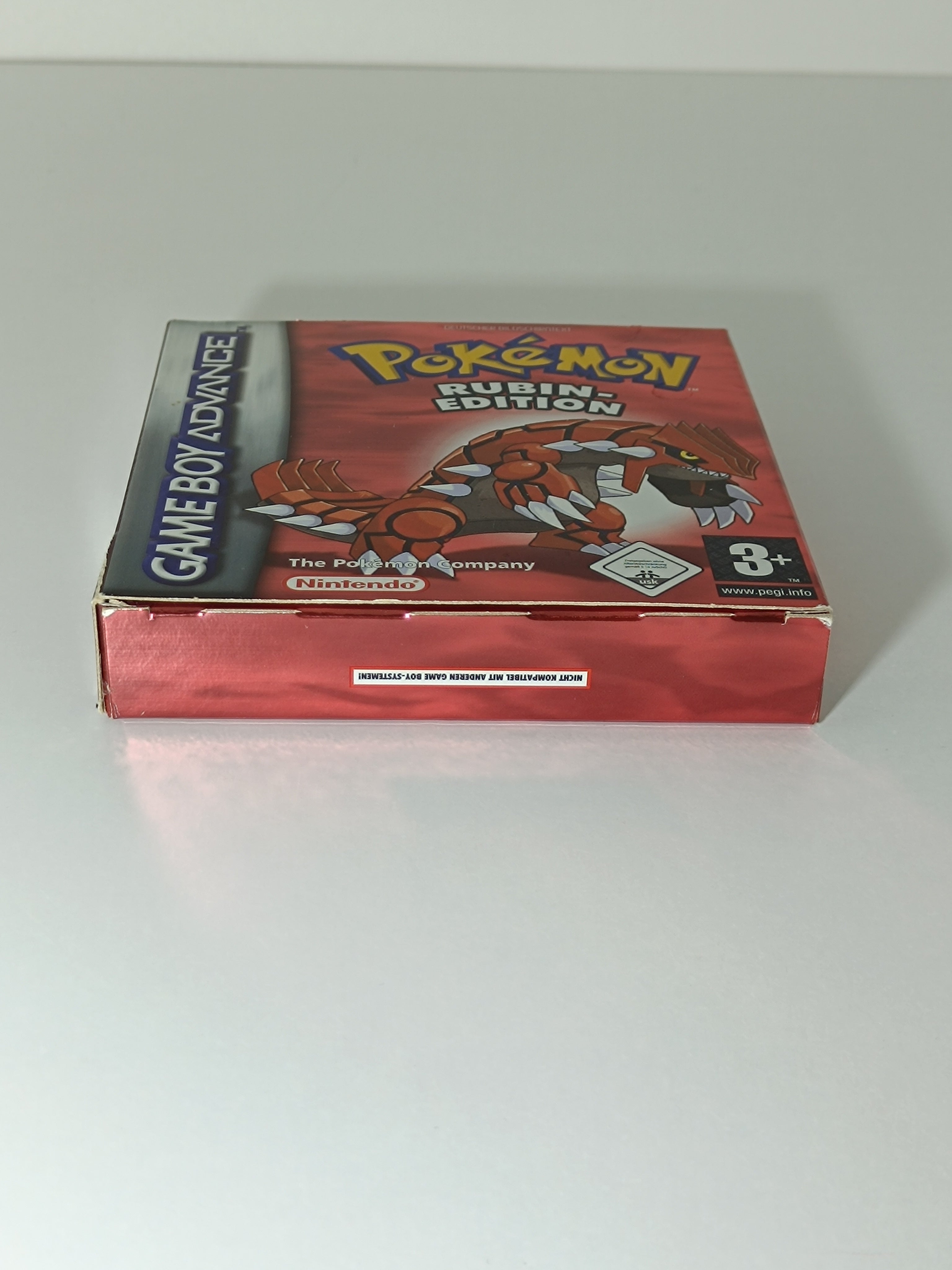 Pokemon Rubin Edition GBA - inkl. Verpackung, Inlay & Anleitung