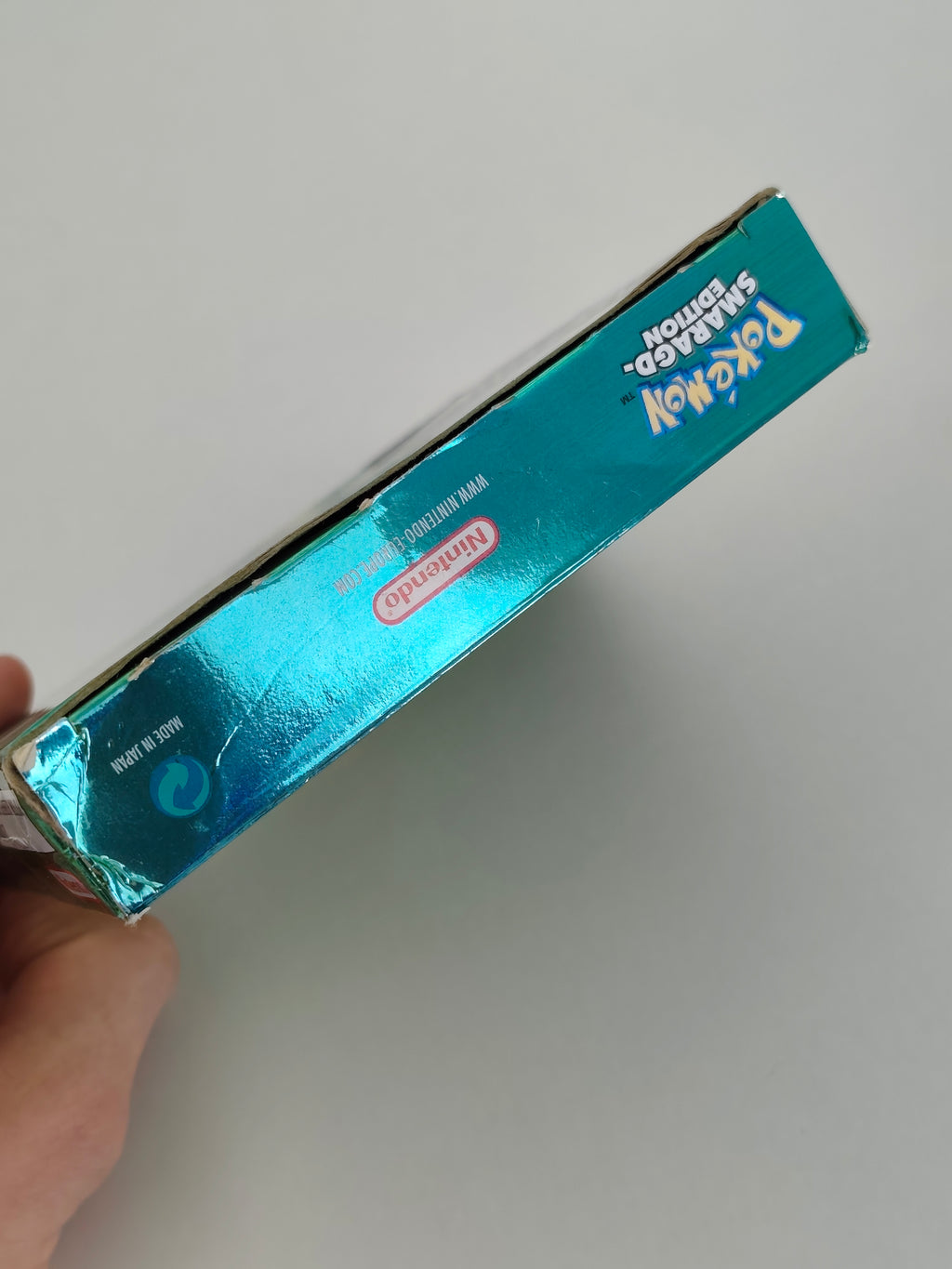 Pokemon Smaragd Edition - Leerhülle mit Anleitung, Inlay & VIP Code