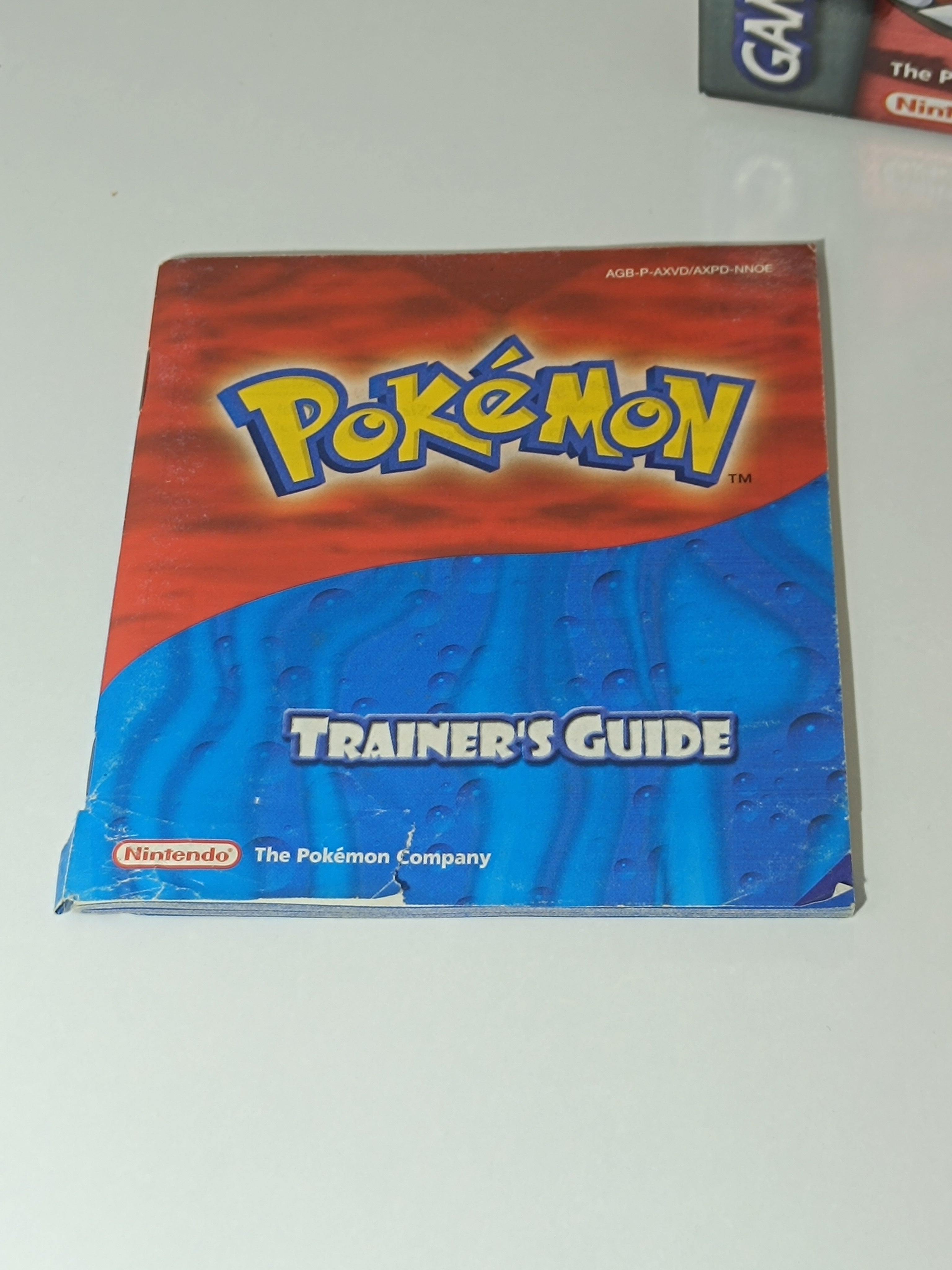 Pokemon Rubin Edition Game Boy Advance mit Verpackung & Anleitung