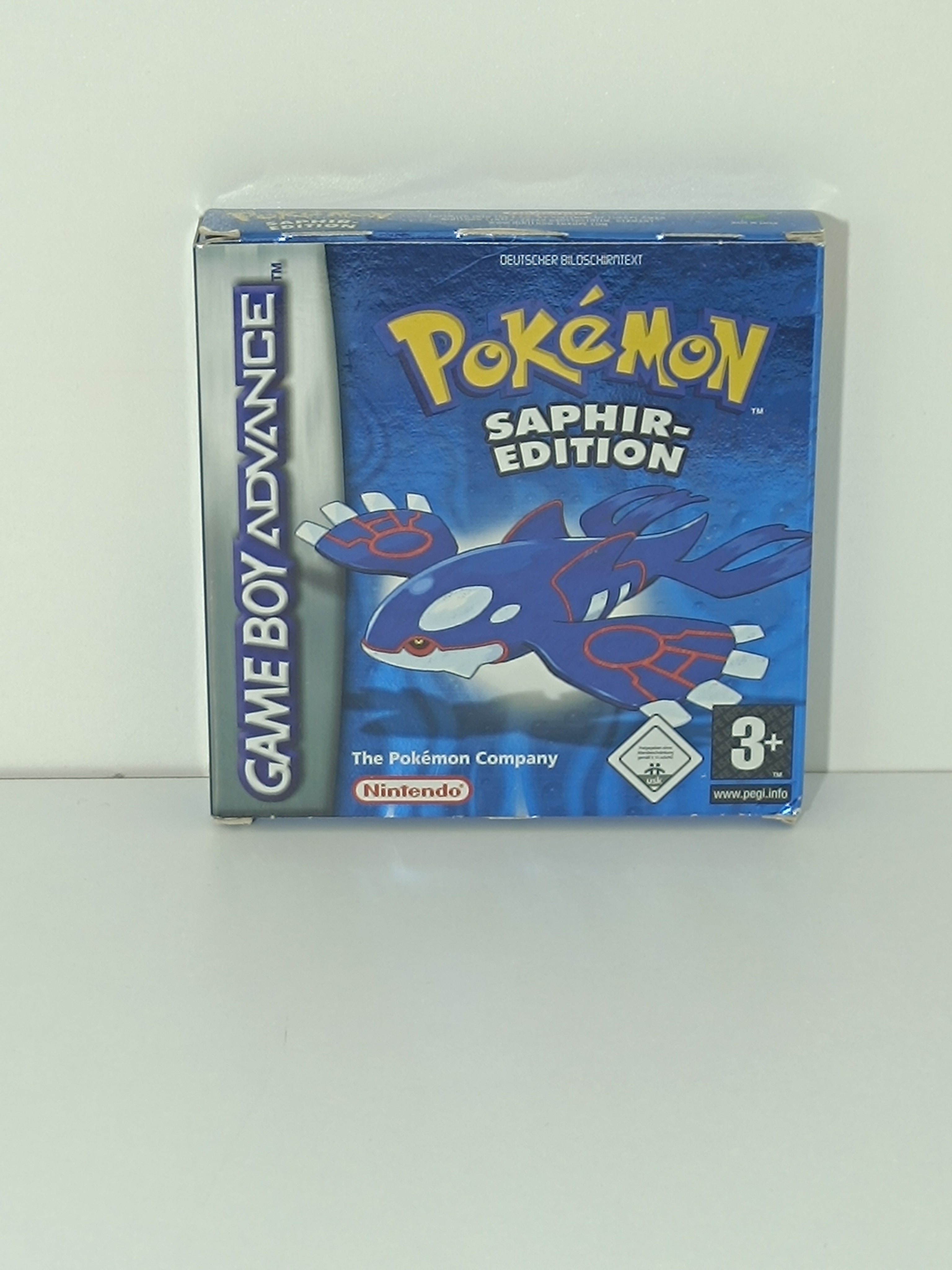 Pokemon Saphir Edition GBA - inkl. Verpackung, Anleitung, VIP Code & Inlay