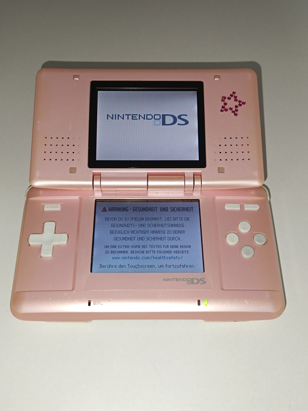 Nintendo DS - Pink - inkl. Originalverpackung - Nintendogs PAK (ohne Spiel)