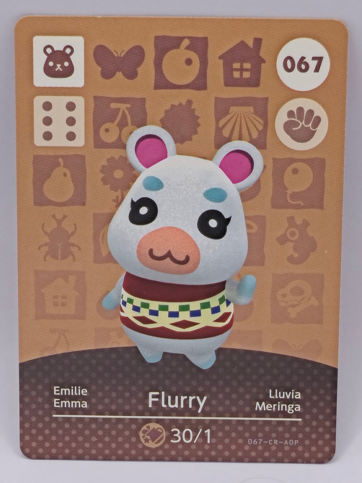 Amiibo Karte | 067 - Flurry