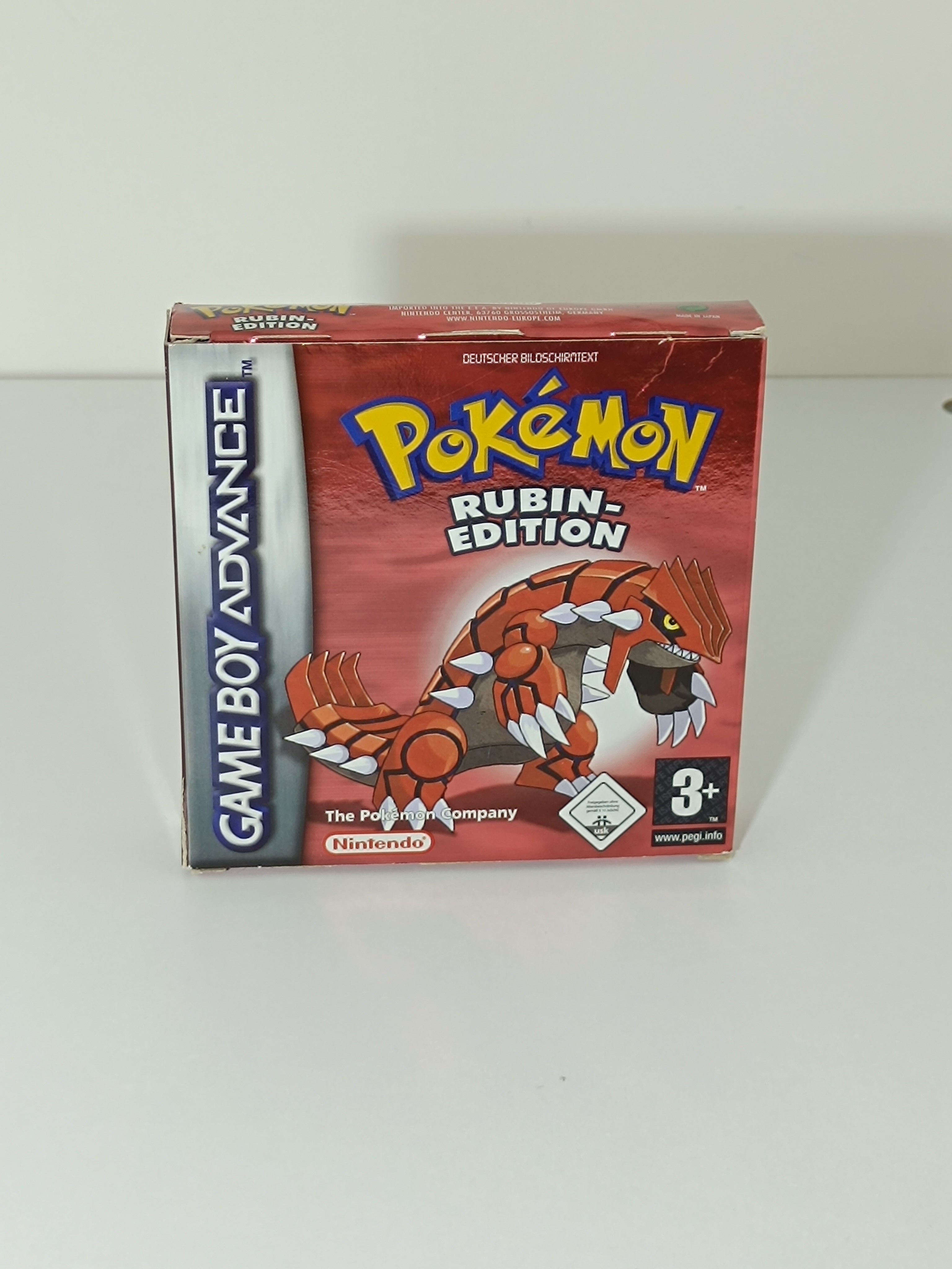 Pokemon Rubin Edition GBA - inkl. Verpackung, Inlay & Anleitung