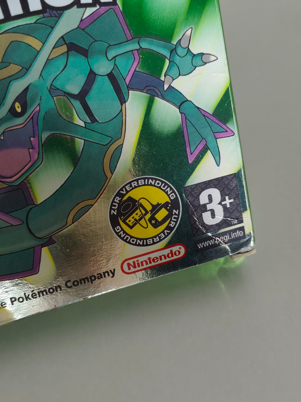 Pokemon Smaragd Edition - Leerhülle mit Anleitung, Inlay & VIP Code
