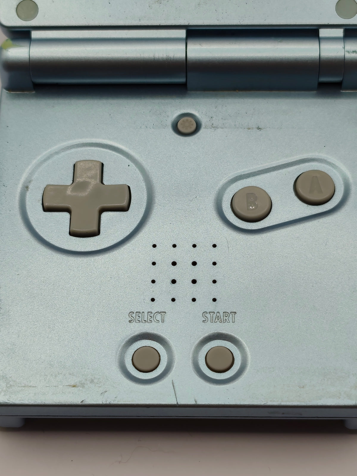 Game Boy Advance SP - Glacier Blue, inkl. Verpackung & Ladegerät