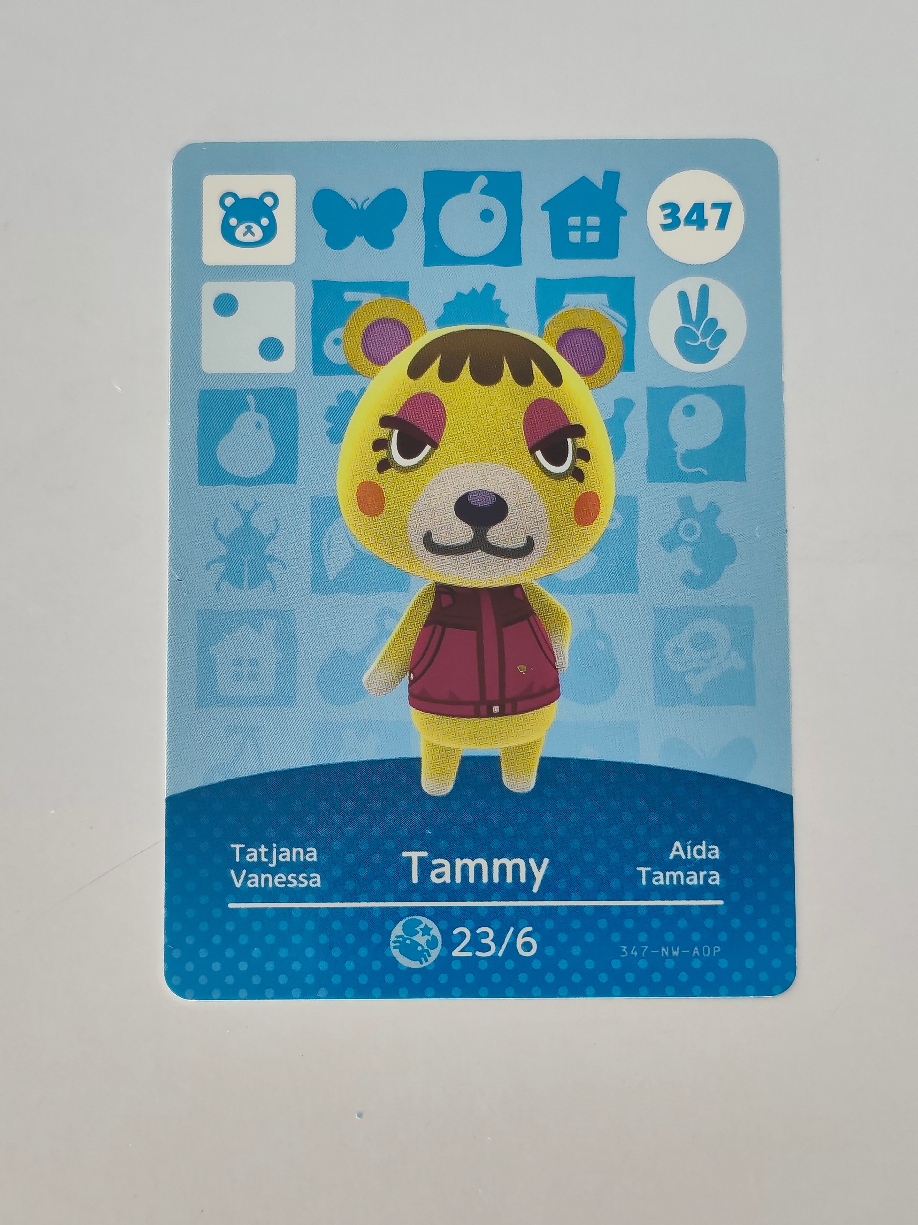 Amiibo Karte | 347 - Tammy