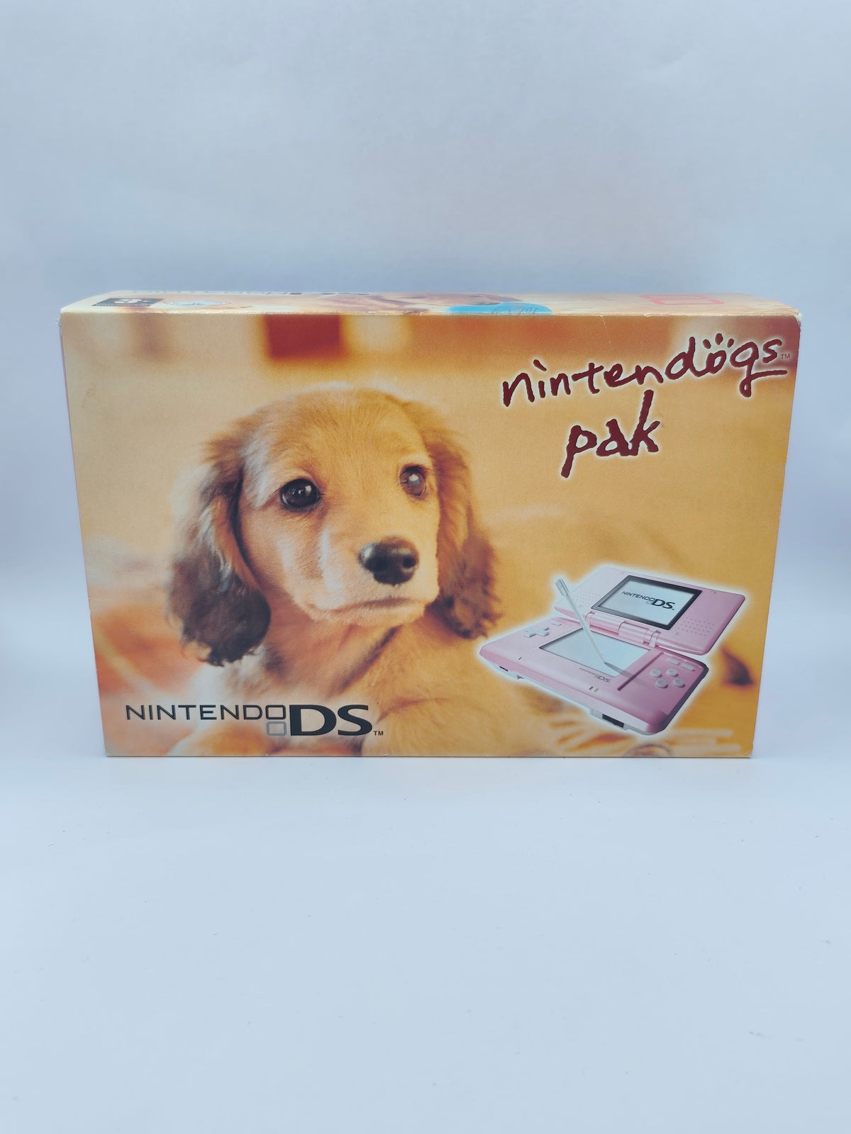 Nintendo DS - Pink - inkl. Originalverpackung - Nintendogs PAK (ohne Spiel)