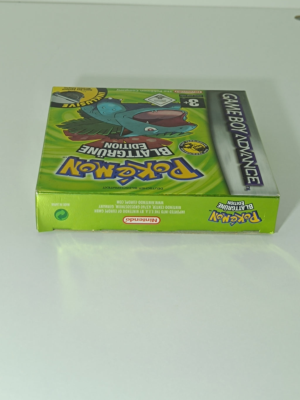 Pokemon Blattgrüne Edition GBA - inkl. Verpackung, Inlay & VIP Code