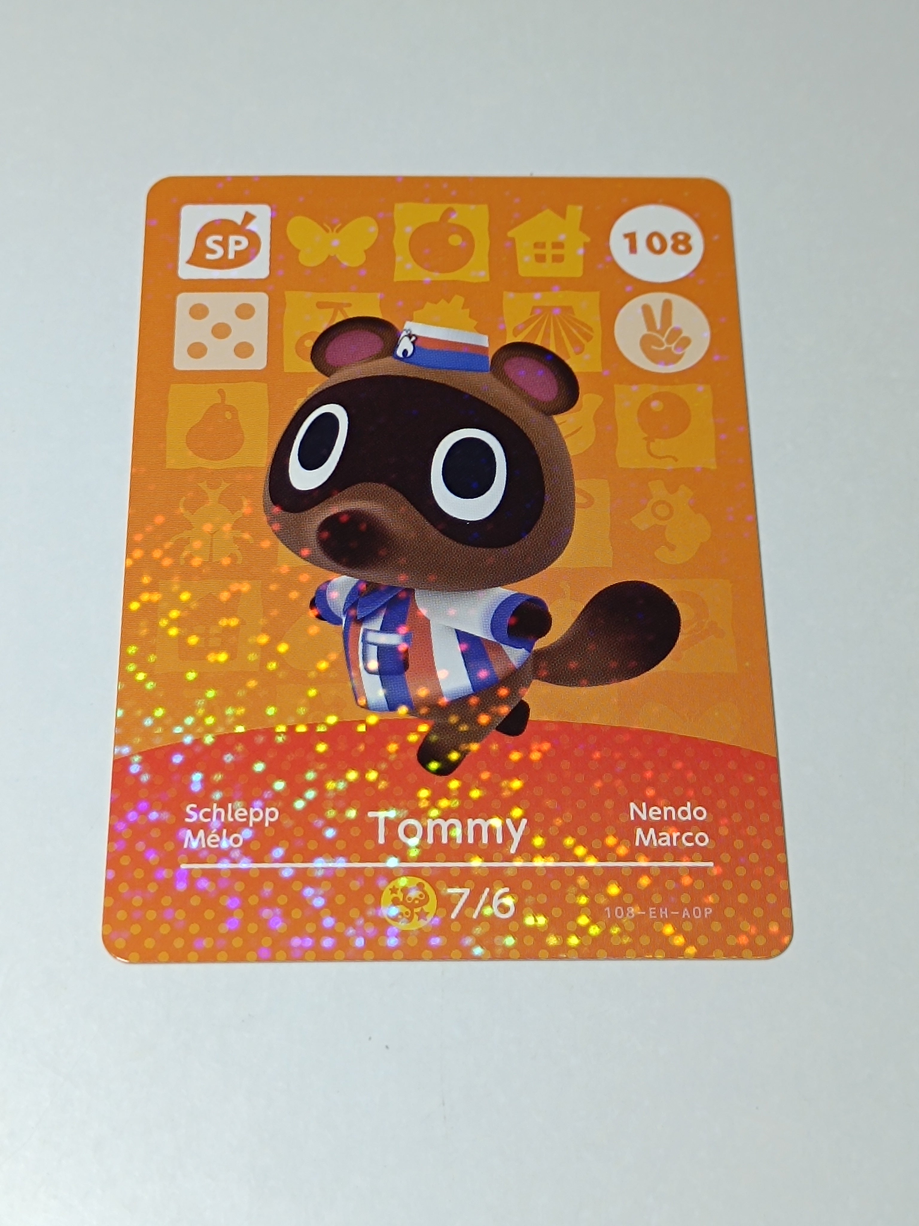 Amiibo Karte | 108 - Tommy