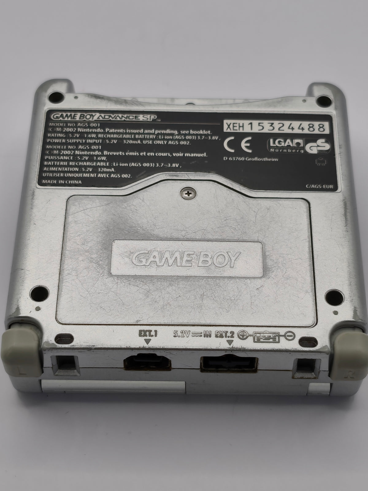 Game Boy Advance SP - Grau