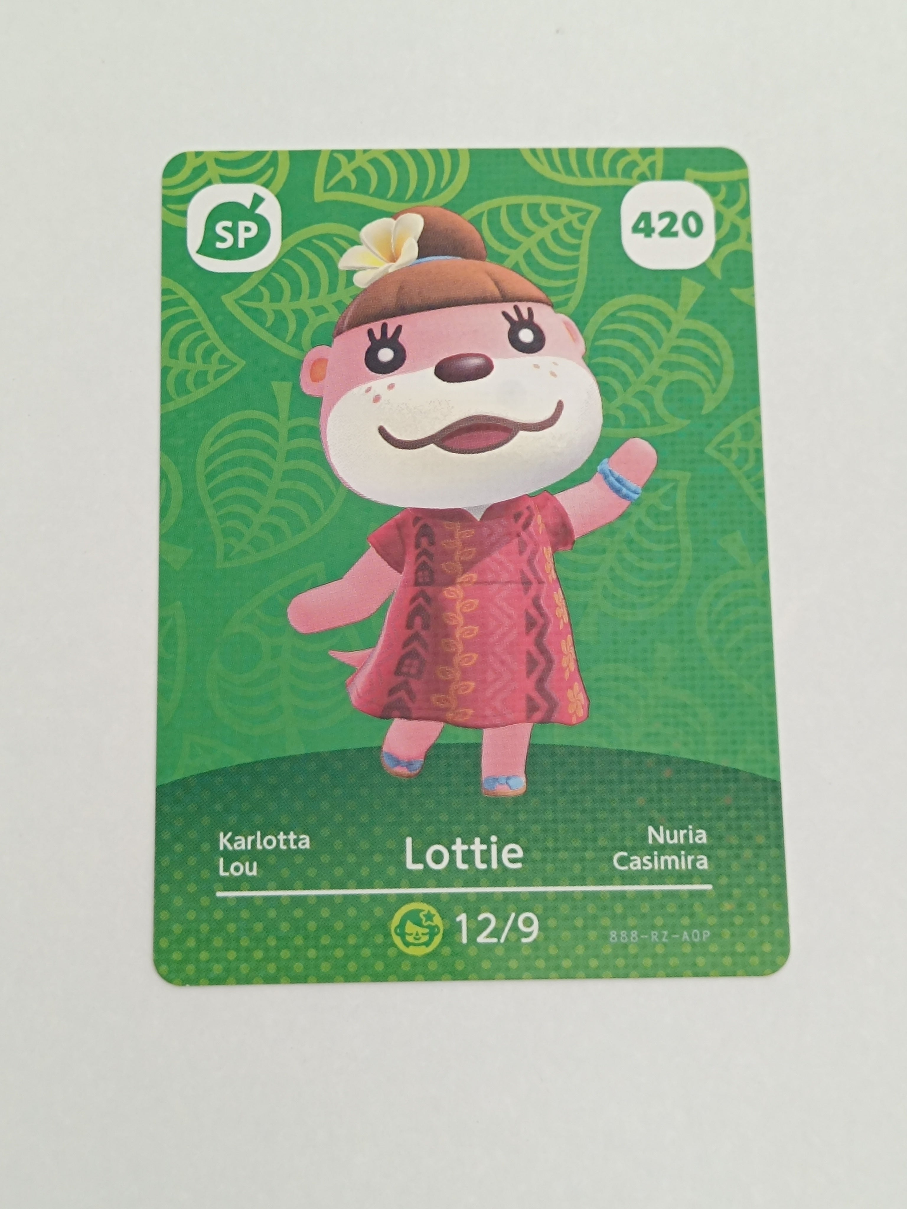 Amiibo Karte | 420 - Lottie