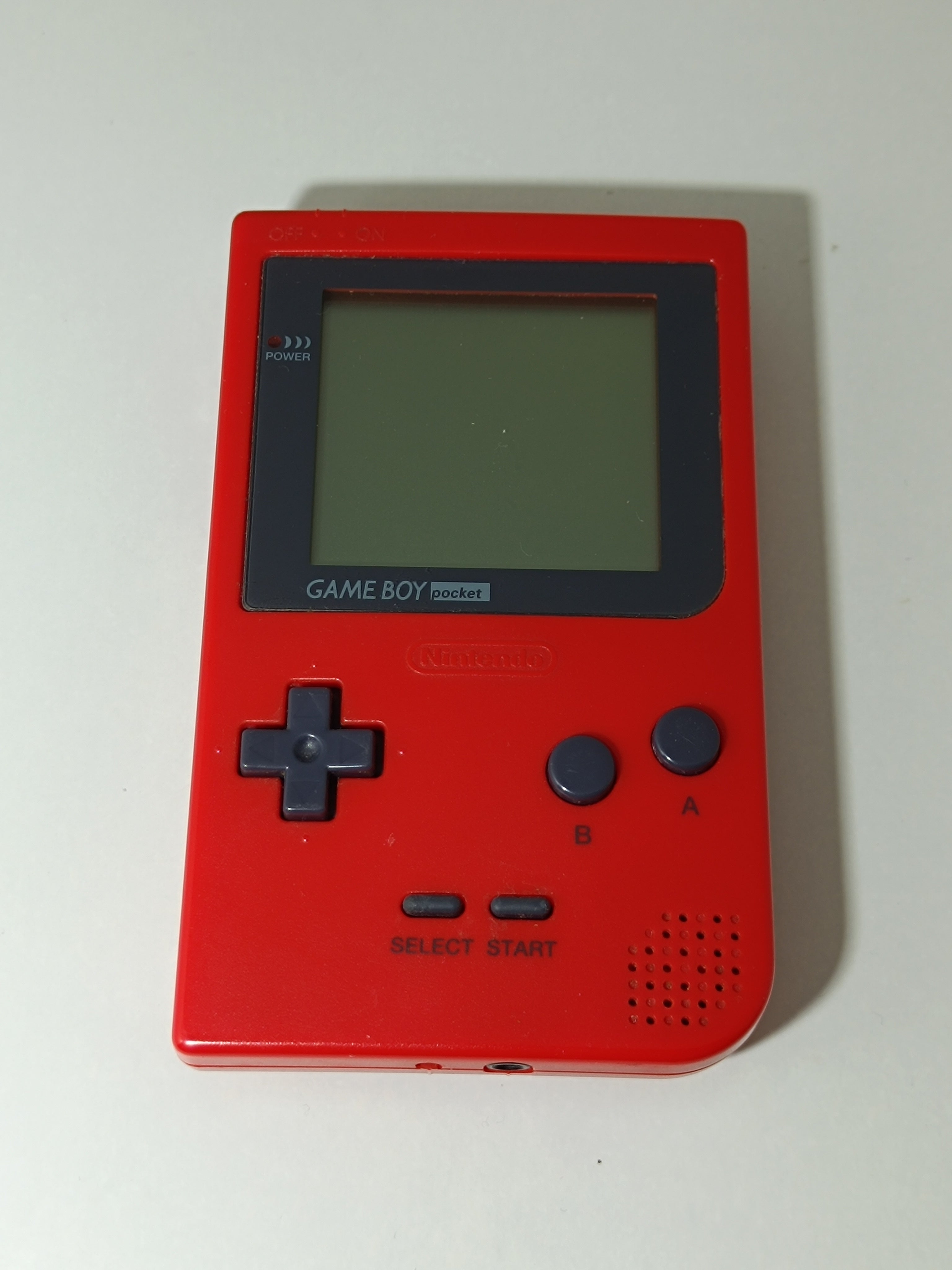 Game Boy Pocket - Rot - inkl. Plastik Case