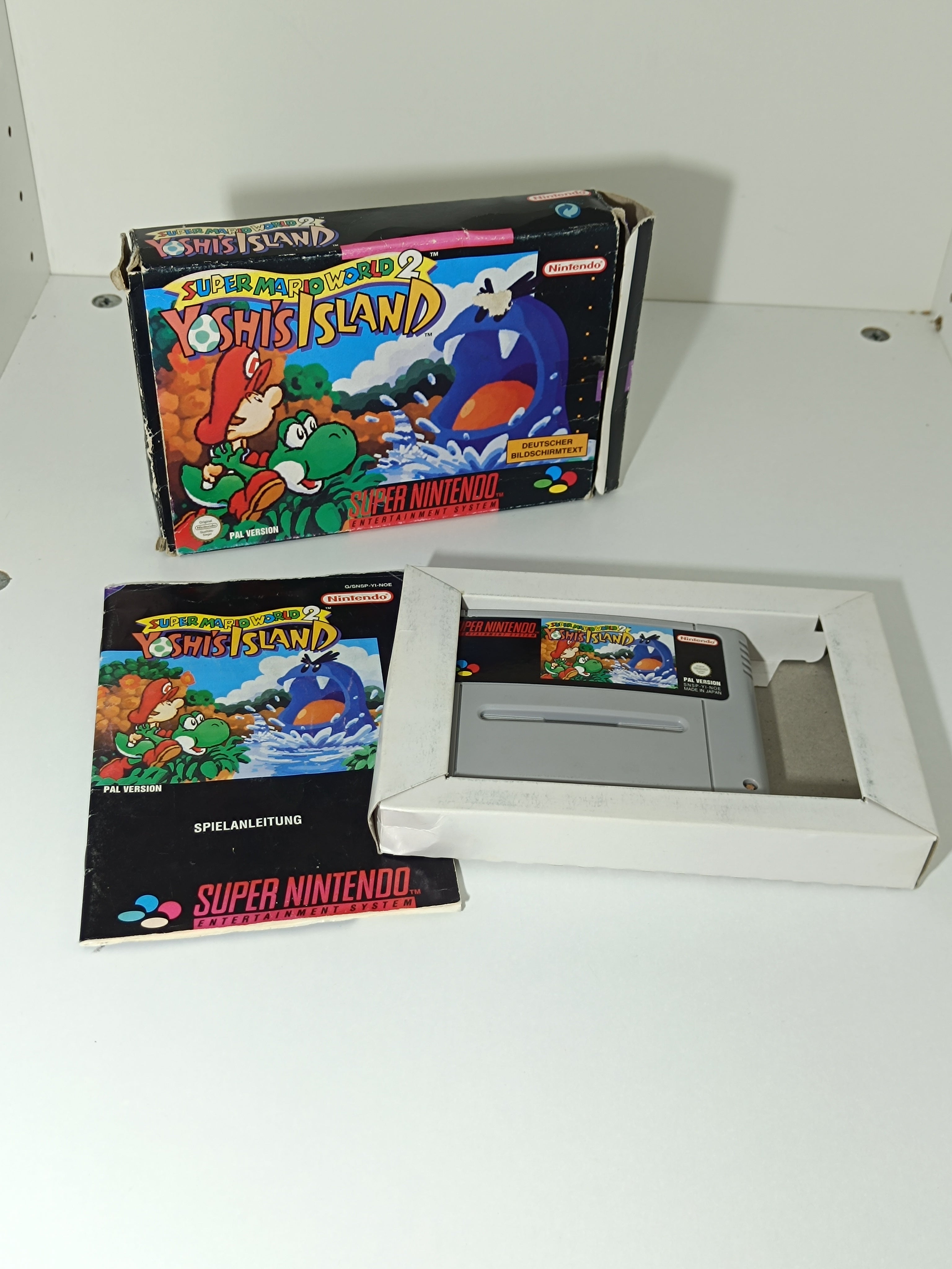 Yoshi's Island - Super Mario World 2 inkl. Verpackung