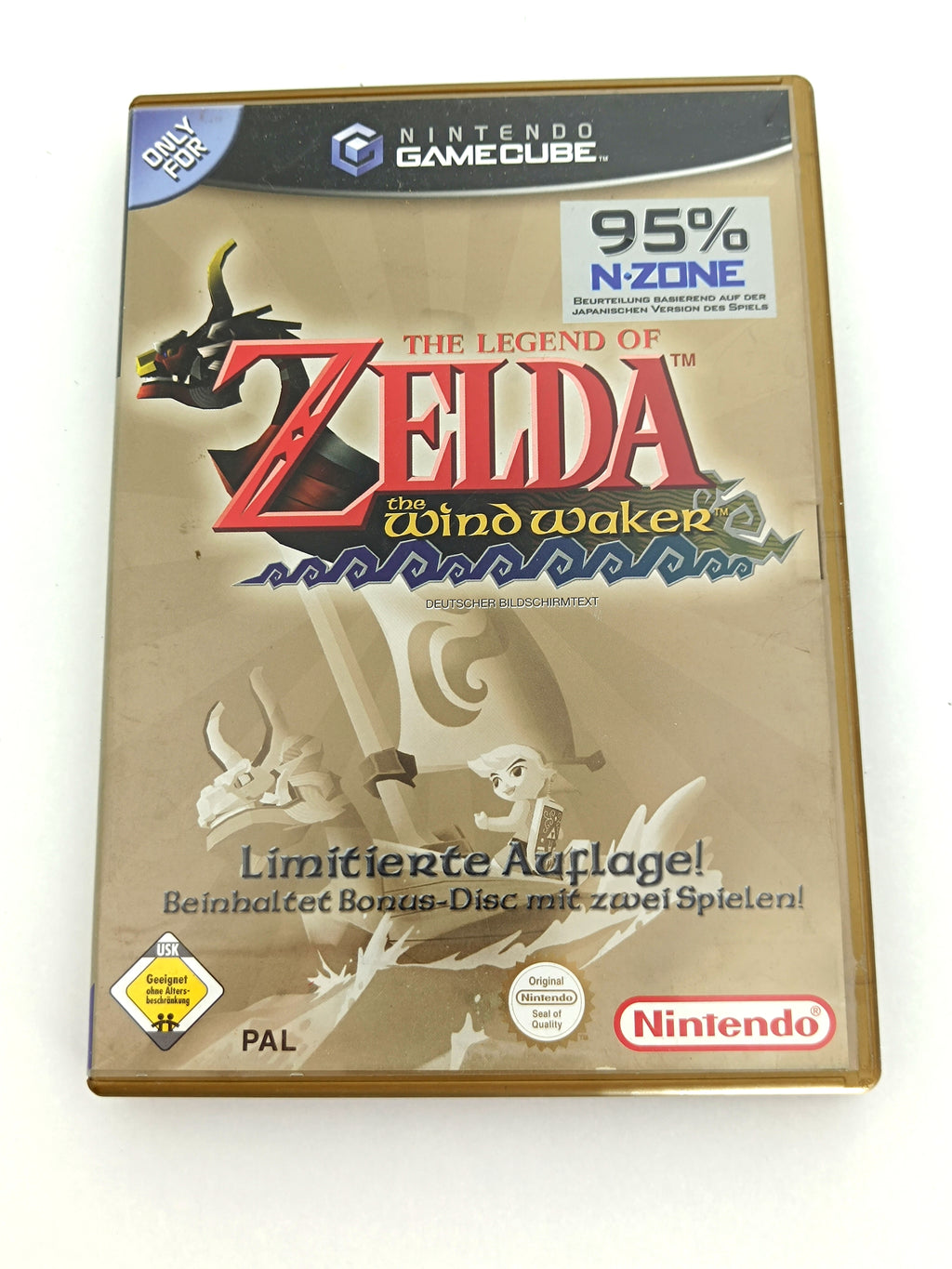 The Legend of Zelda - the Windwaker - Limited Edition [Gold]