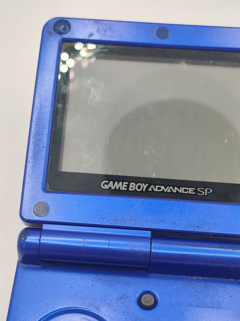 Nintendo Game Boy Advance SP - Dunkelblau - inkl. Ladegerät