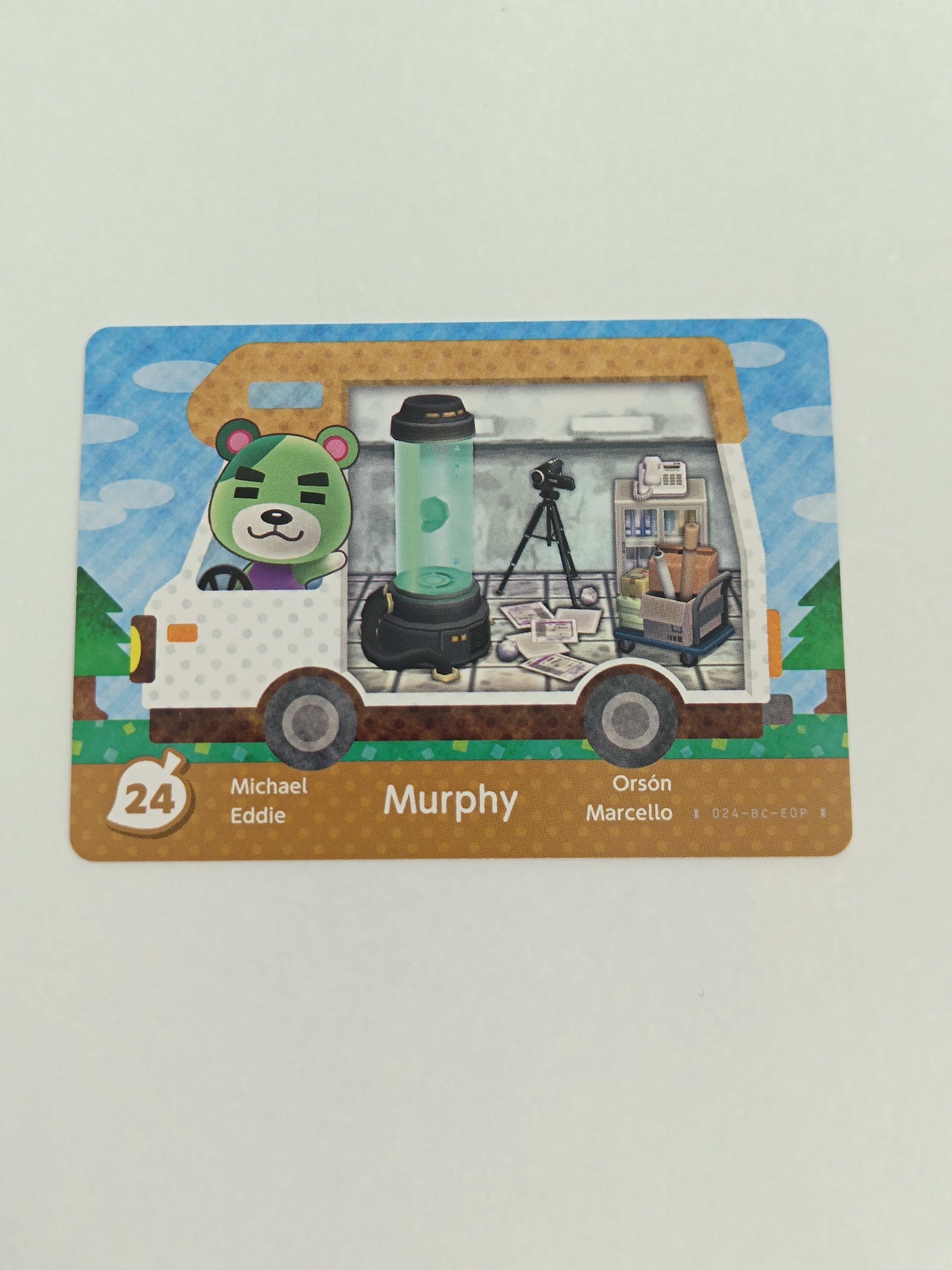 Amiibo Wohnmobil Karte | 24 - Murphy