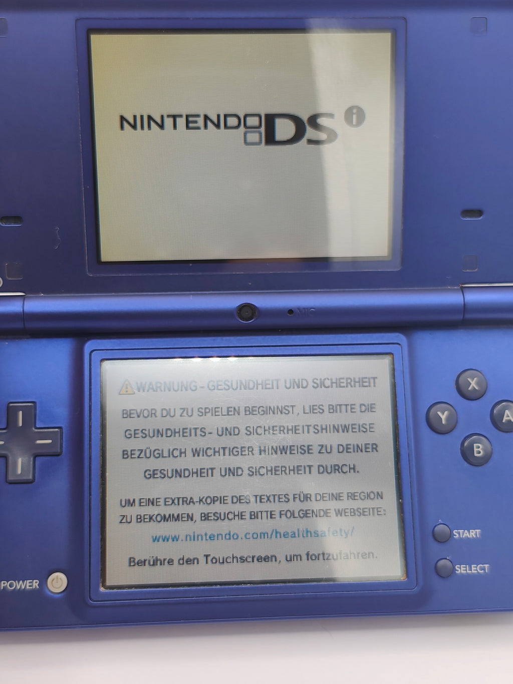 Nintendo DSi Konsole - Dunkelblau