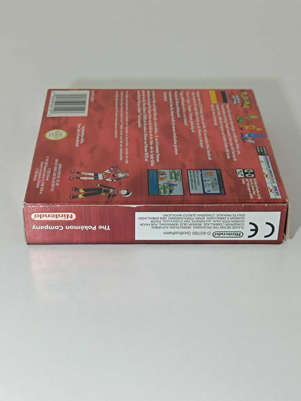 Pokemon Rubin Edition GBA - Leerhülle inkl. Anleitung & Inlay