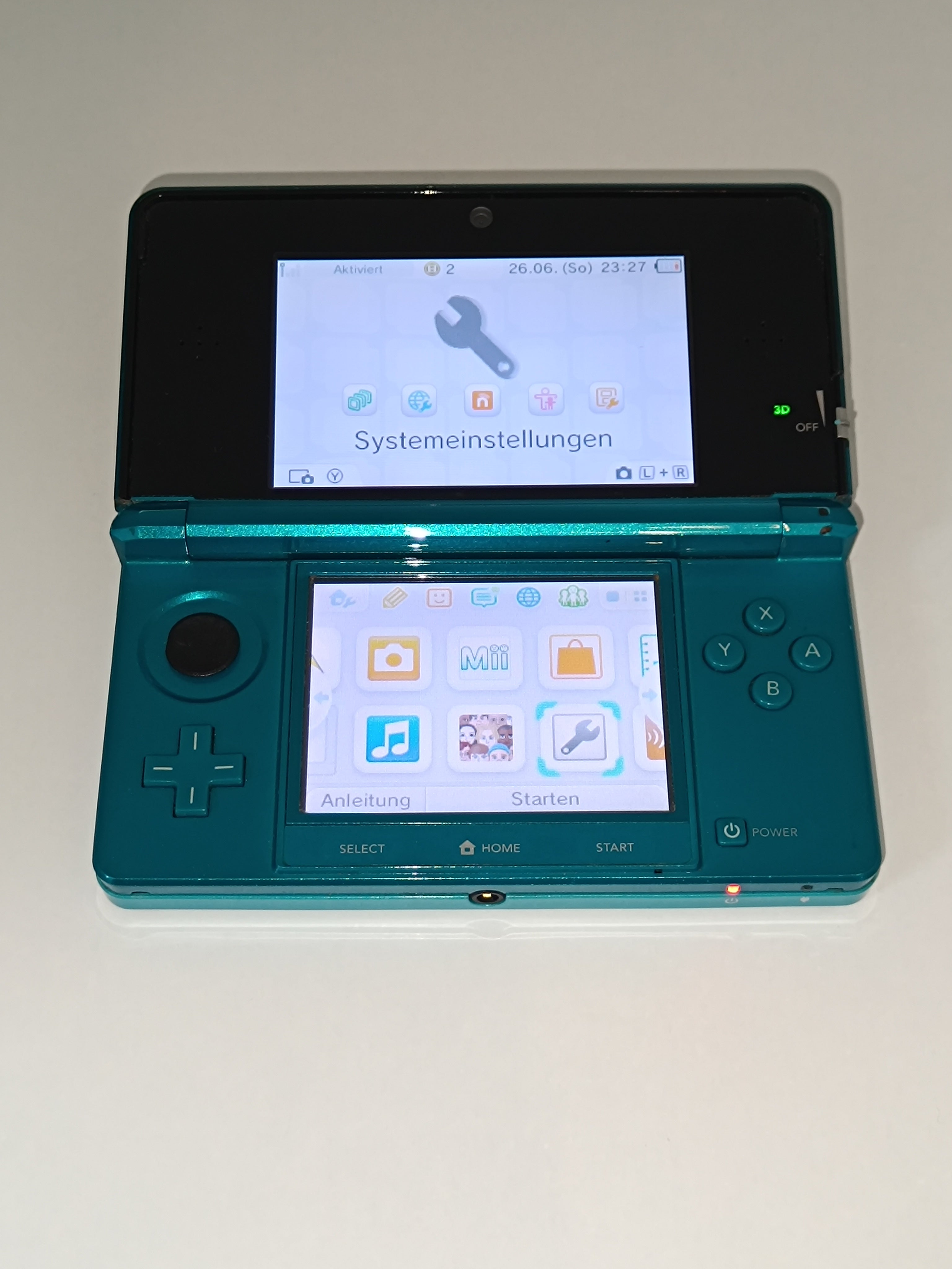 Nintendo 3DS Konsole - Türkis