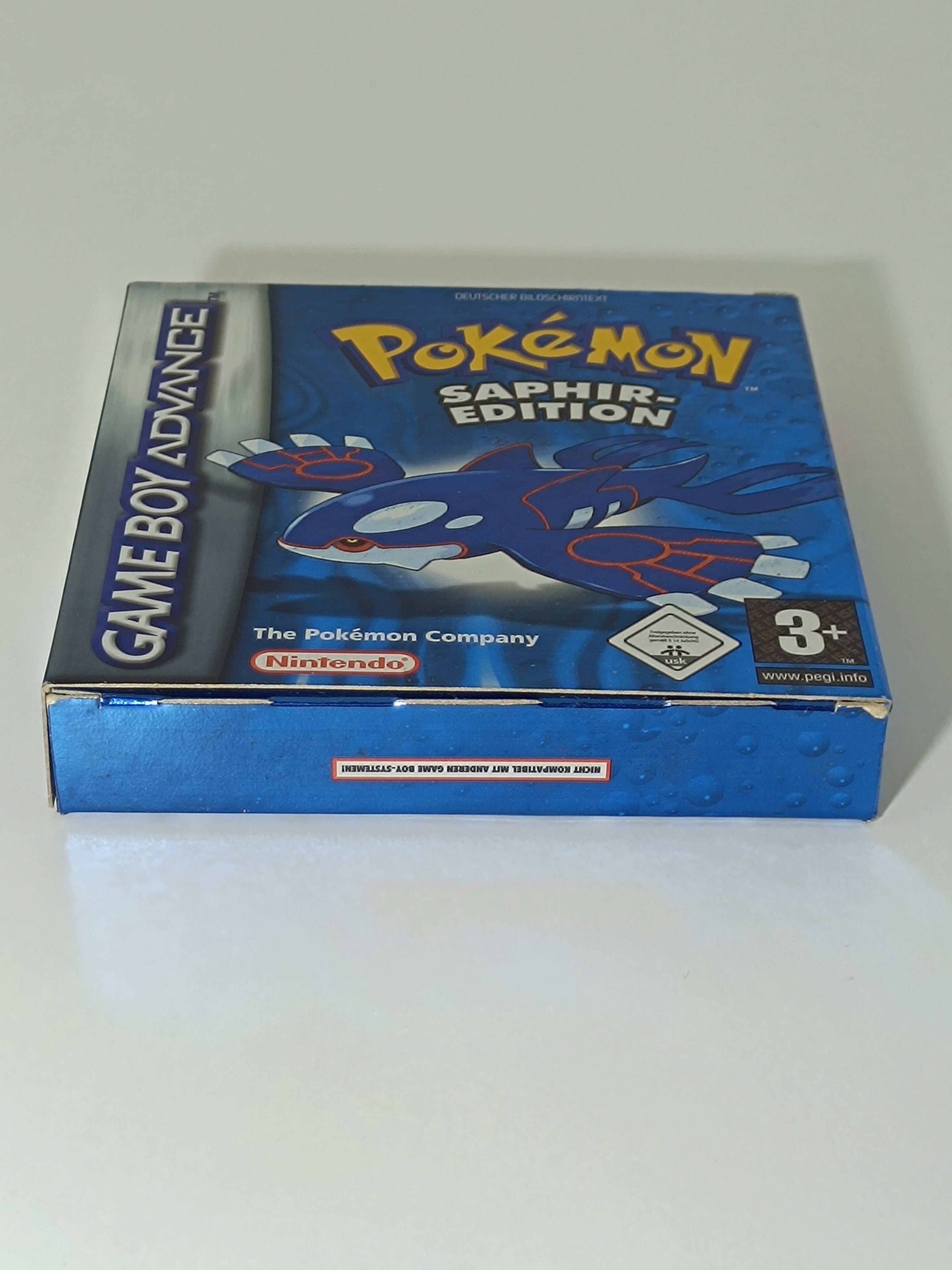 Pokemon Saphir Edition GBA - inkl. Verpackung & Inlay