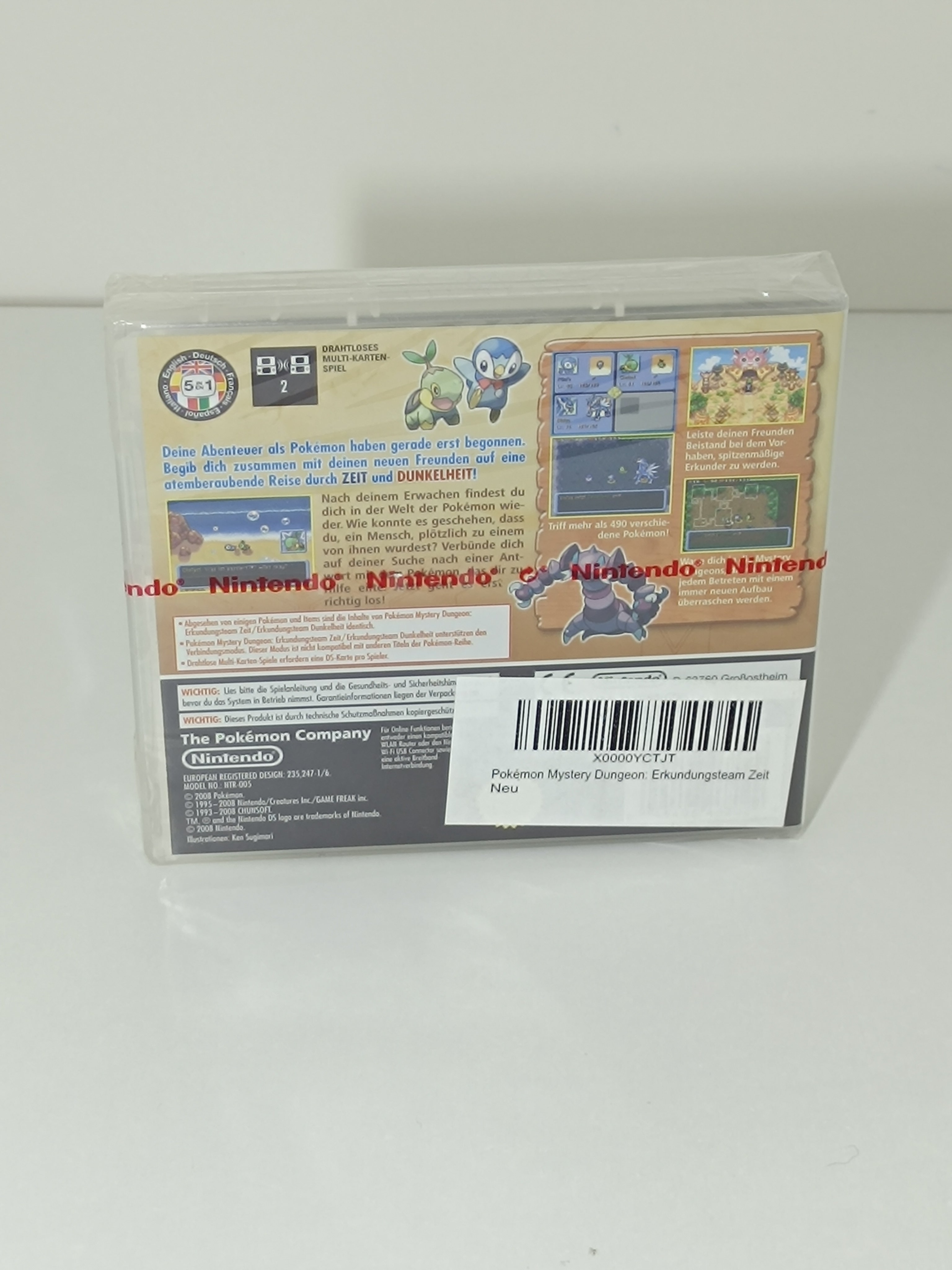 Pokemon Mystery Dungeon Erkundungsteam Zeit | Sealed