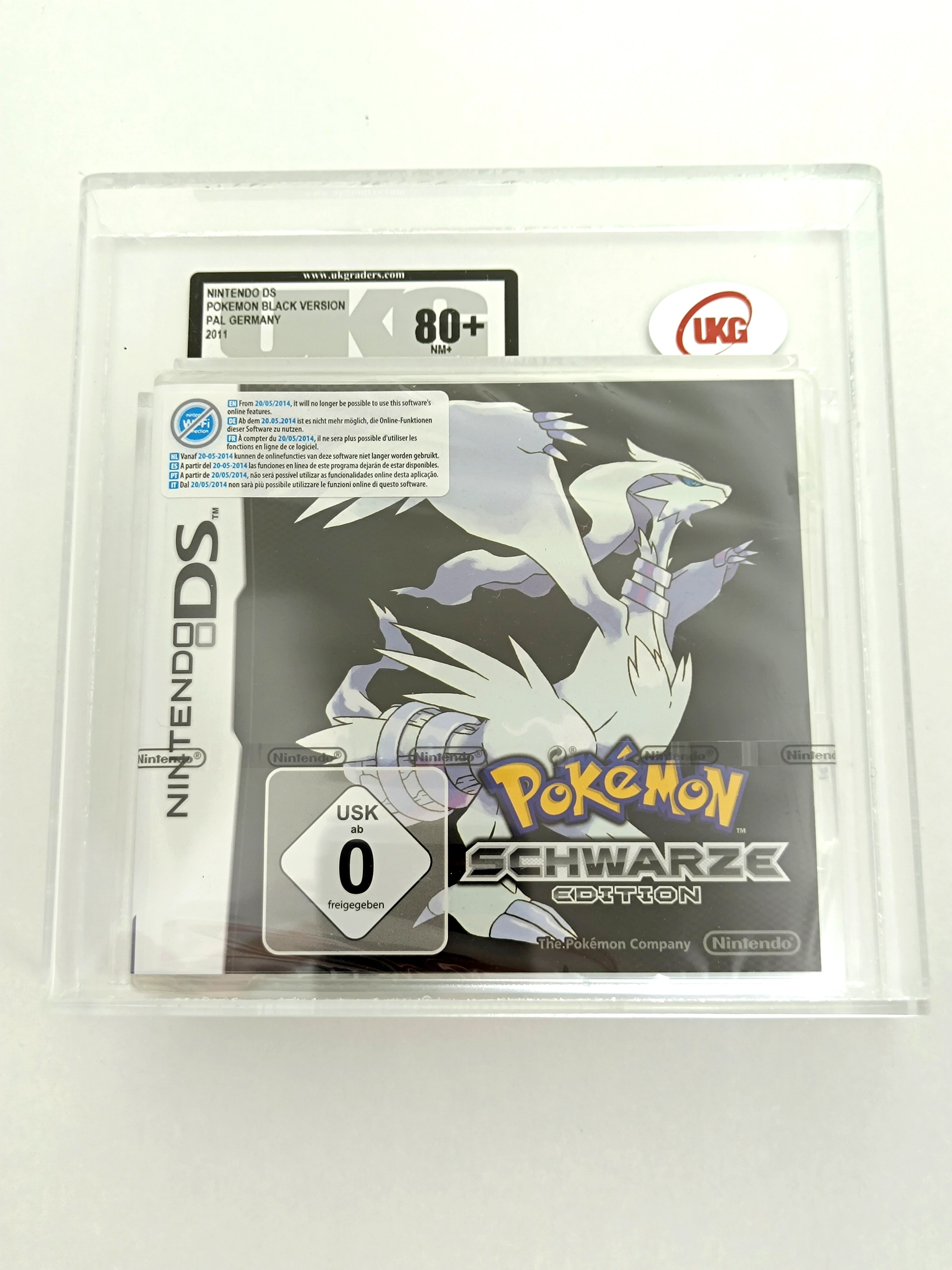 Pokemon Schwarze Edition| Gegraded, Sealed | UKG 80+