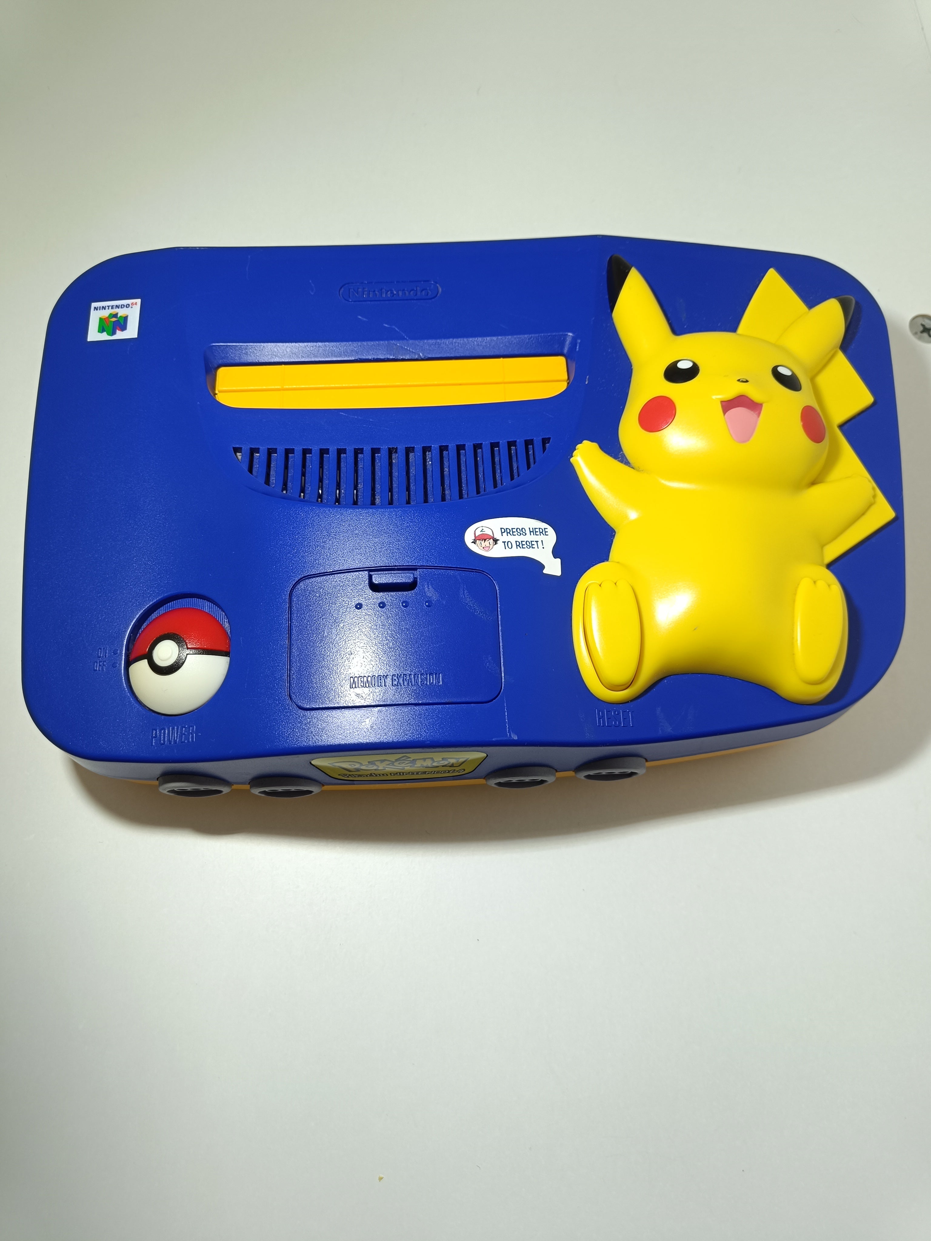 Nintendo 64 Konsole - Pokemon Pikachu Edition