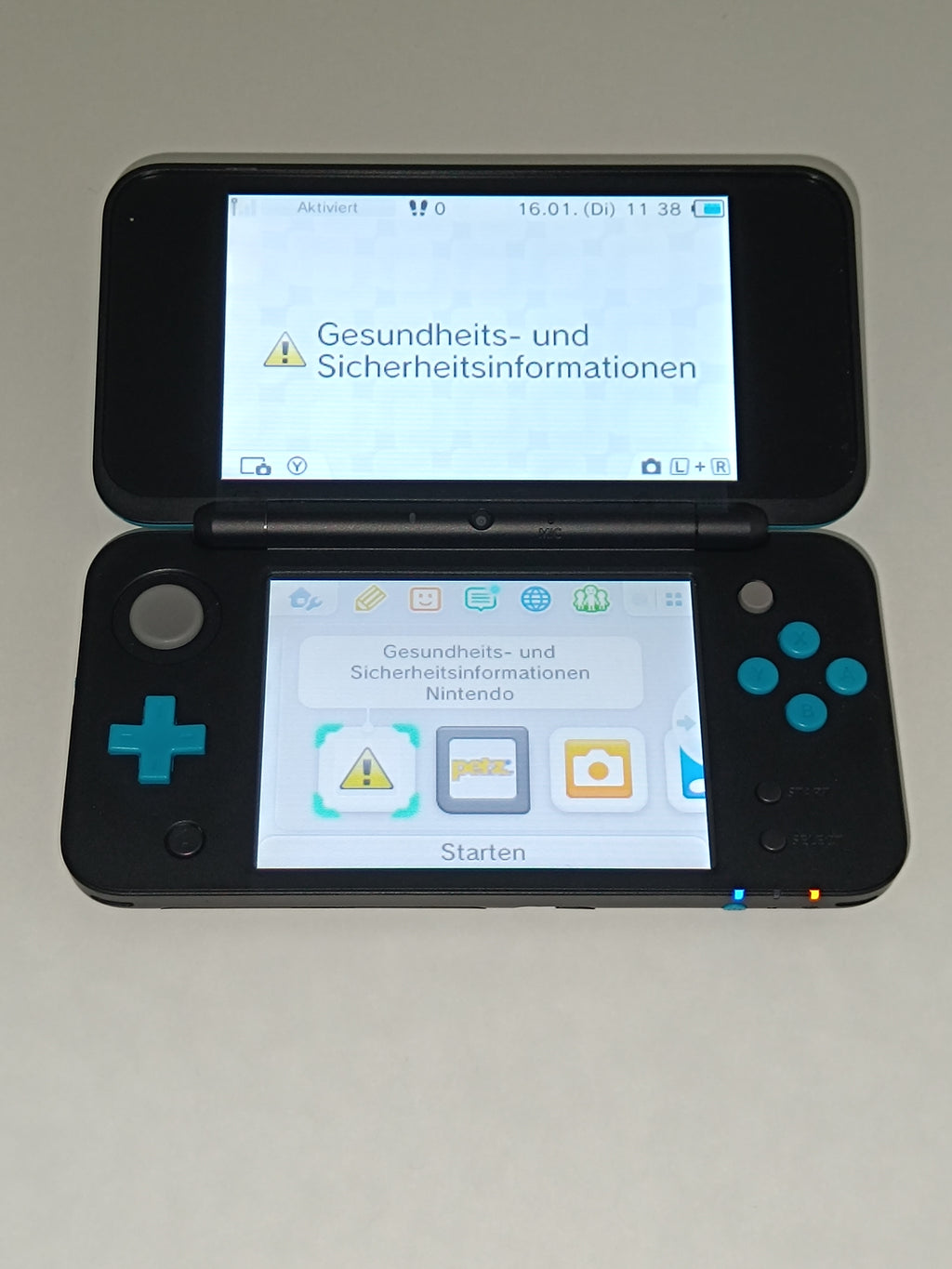 Nintendo 2DS XL - Schwarz / Blau
