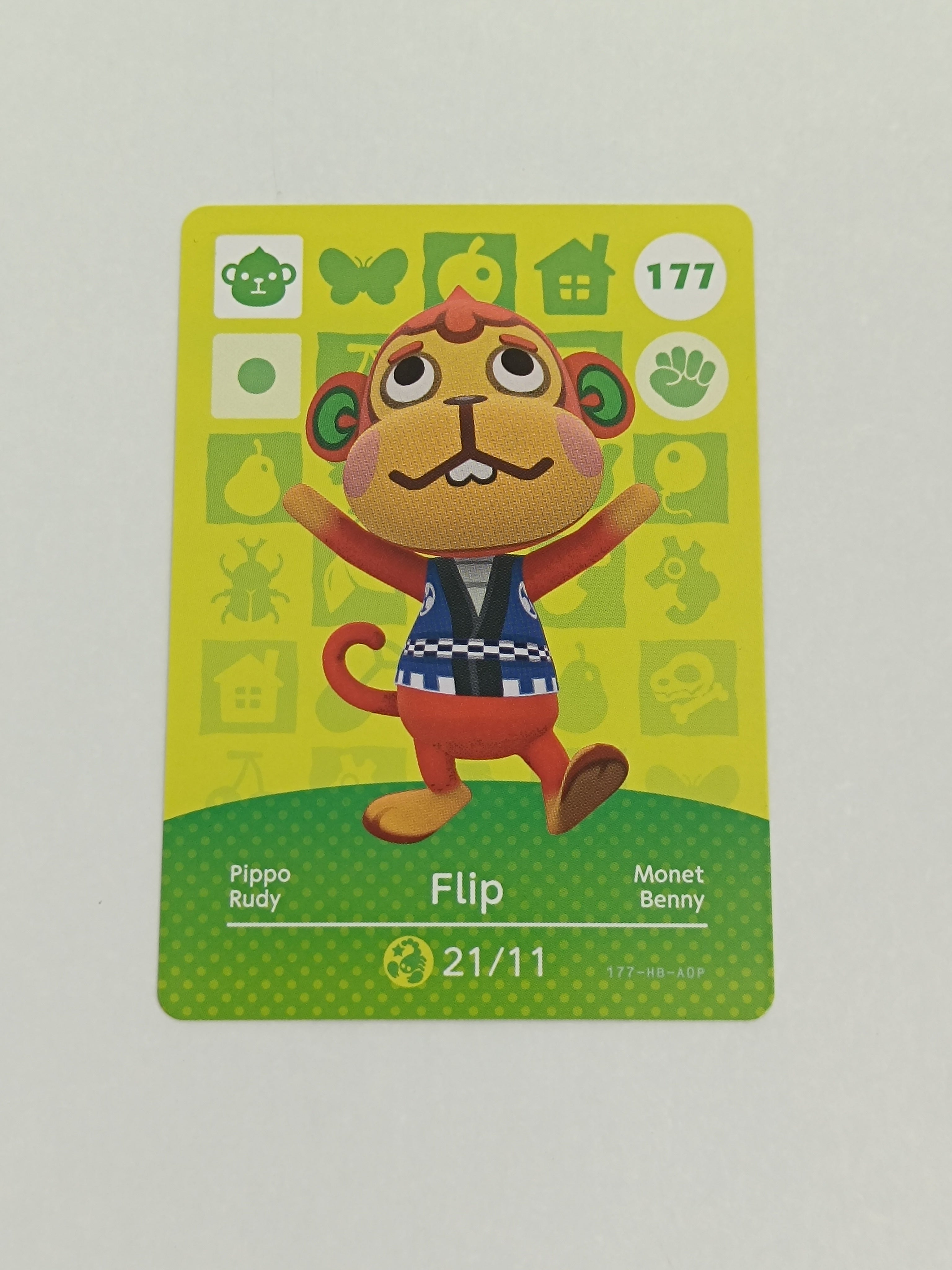 Amiibo Karte | 177 - Flip