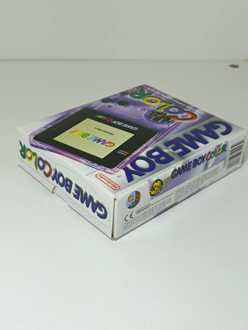 Game Boy Color - Transparent Purple - inkl. OVP