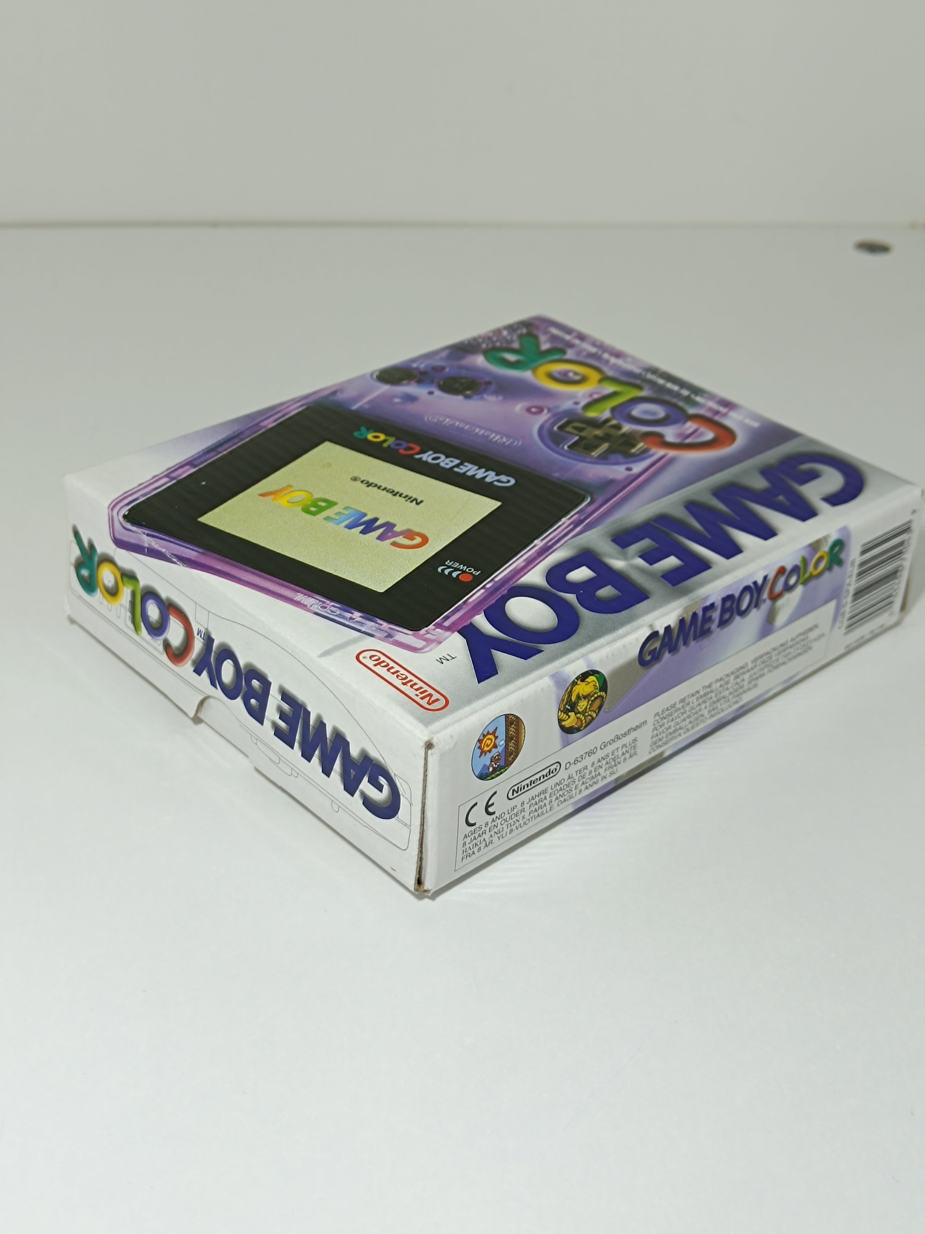 Game Boy Color - Transparent Purple - inkl. OVP