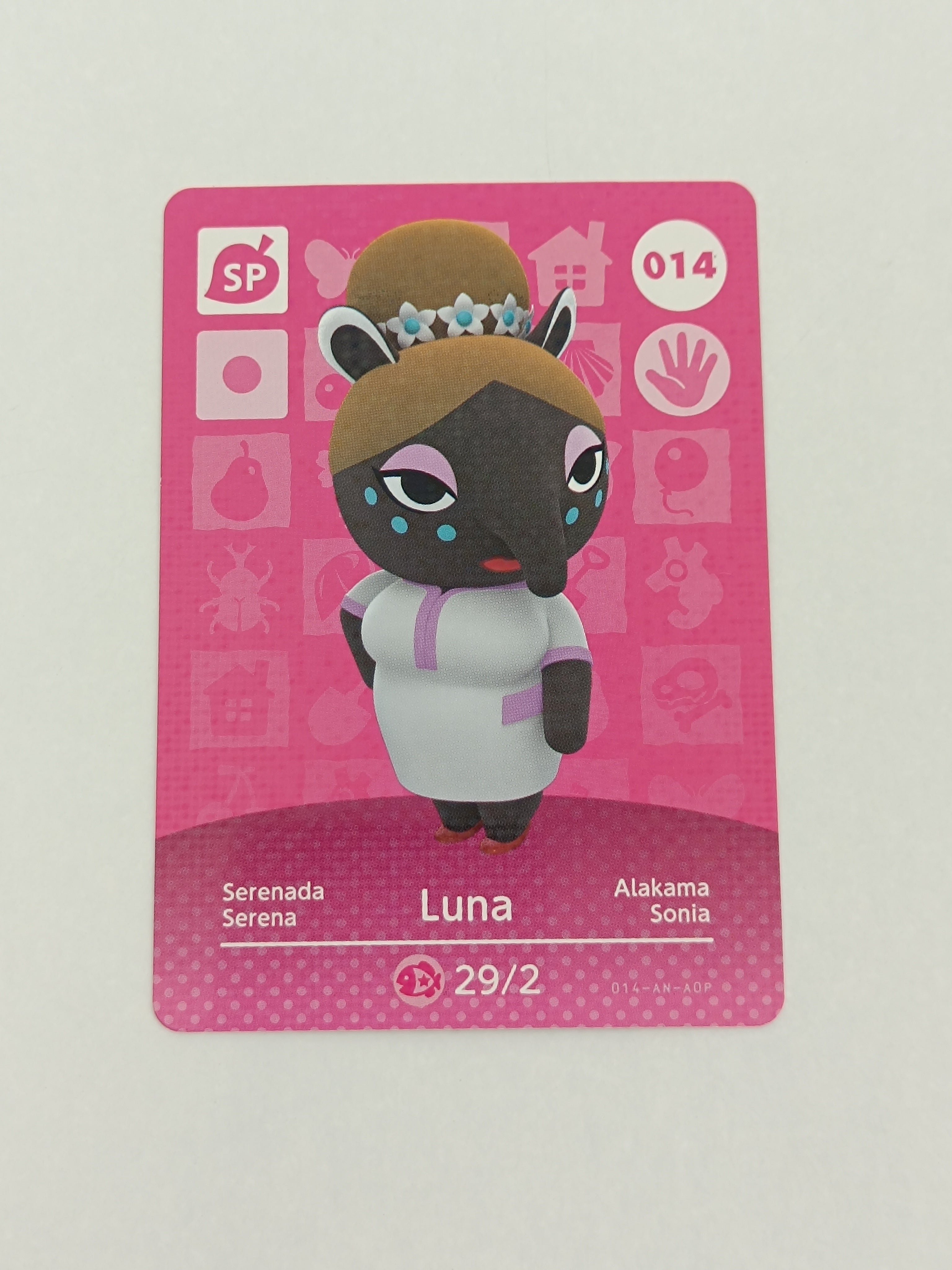 Amiibo Karte | 014 - Luna