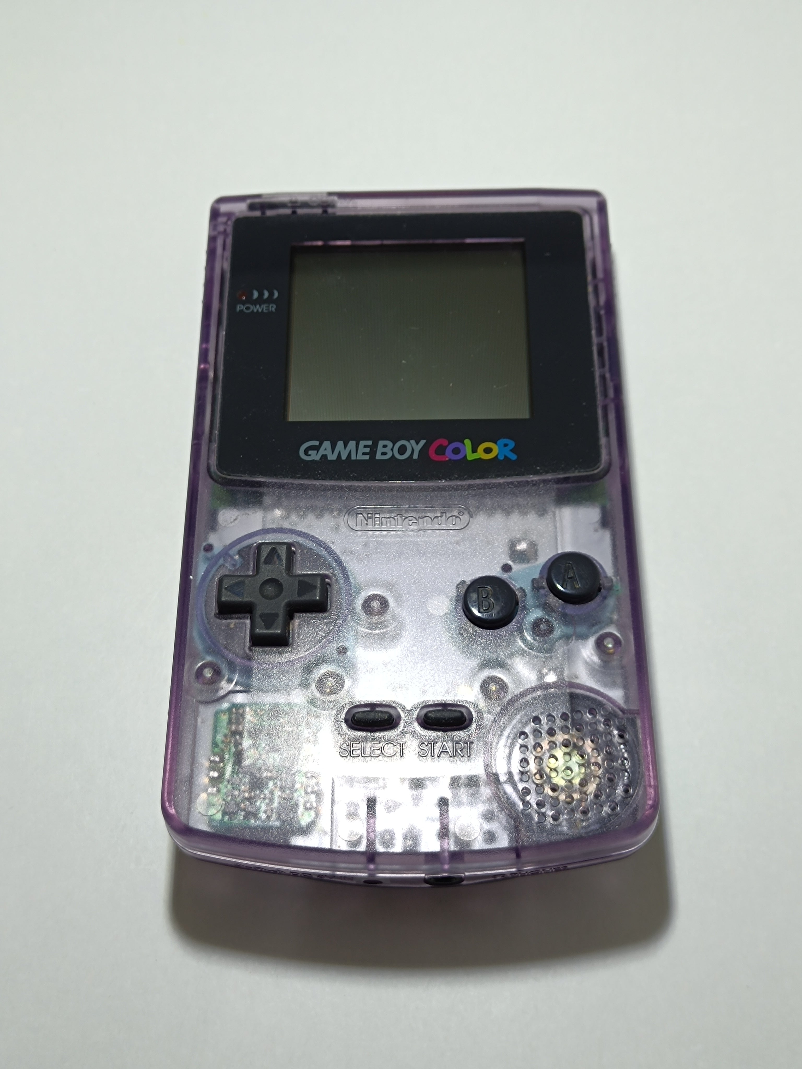 Game Boy Color - Transparent Purple - inkl. OVP
