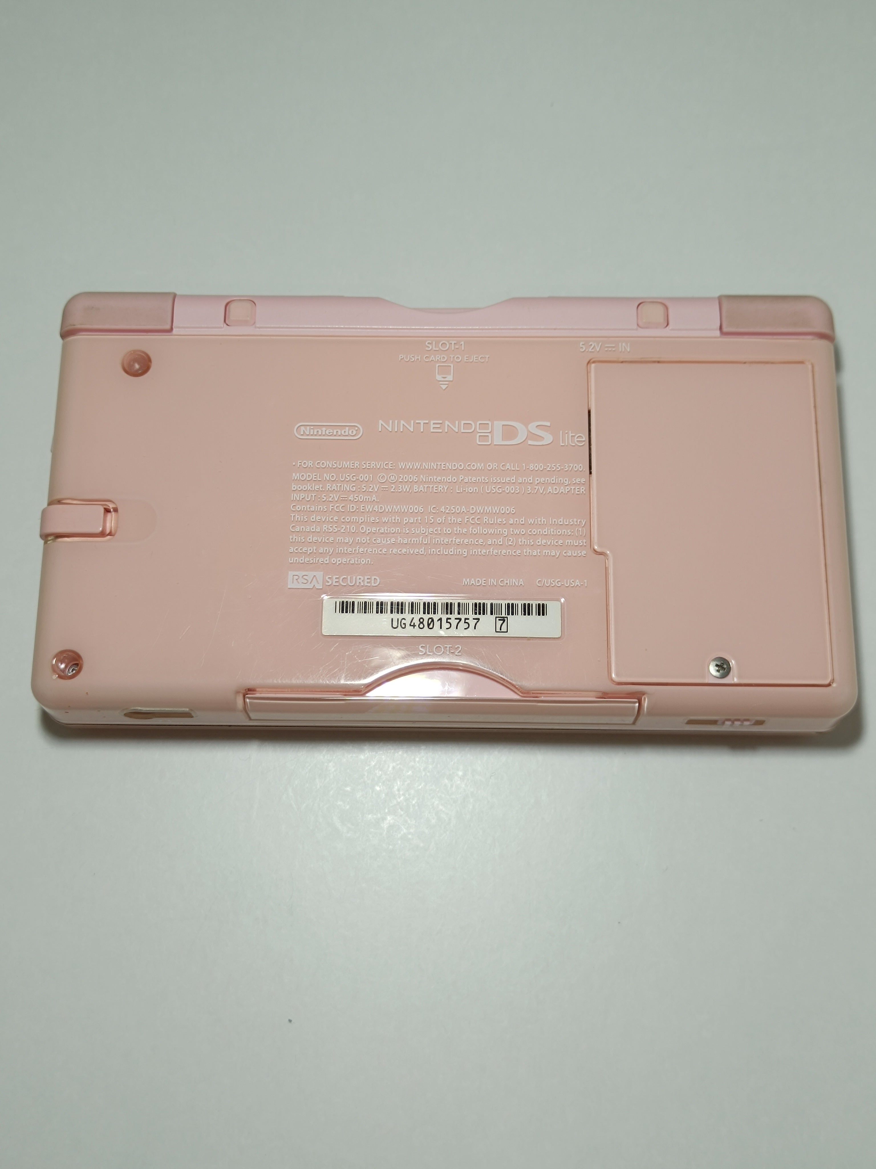 Nintendo DS Lite - Pink inkl. Verpackung & Ladegerät