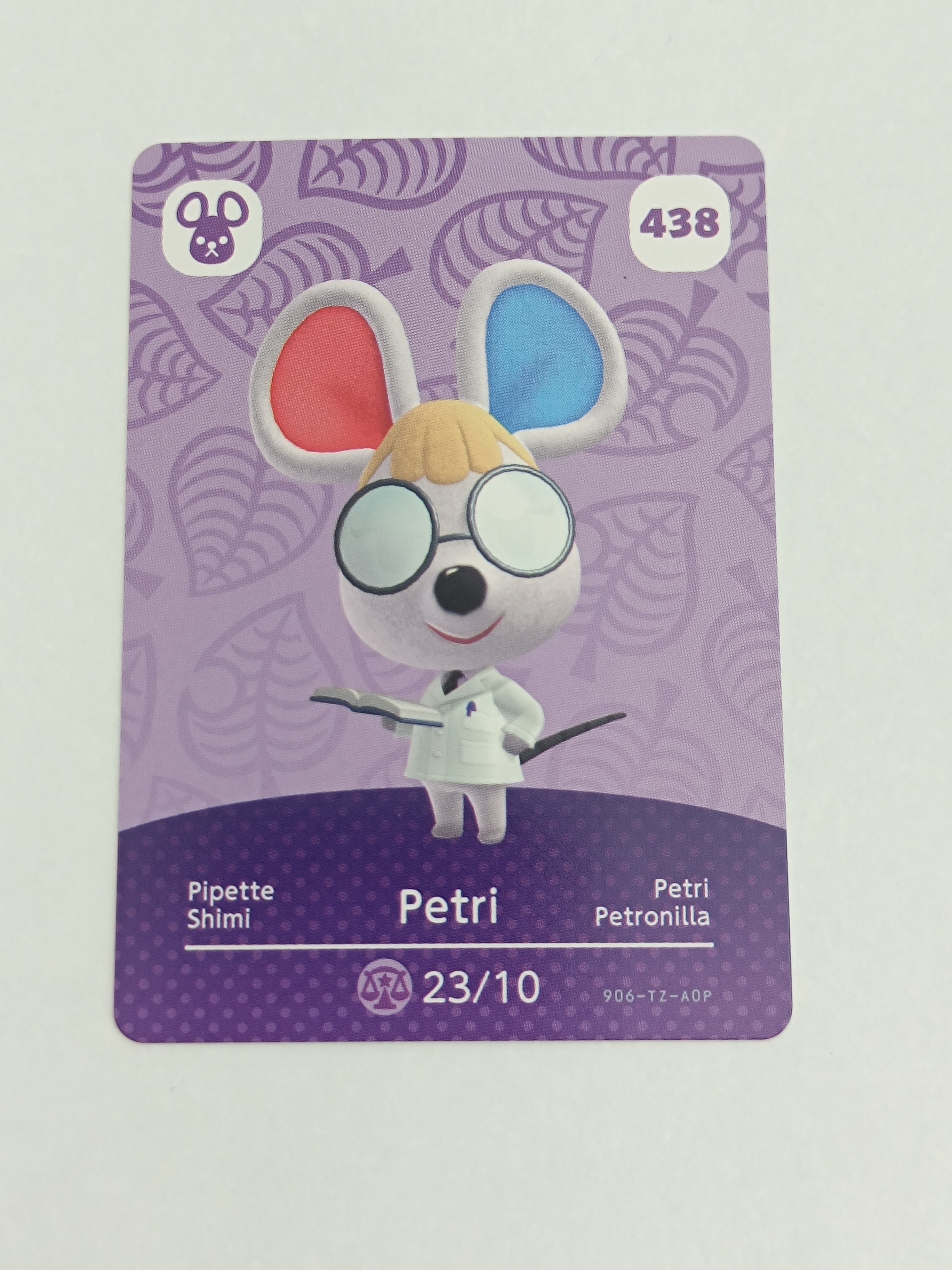 Amiibo Karte | 438 - Petri