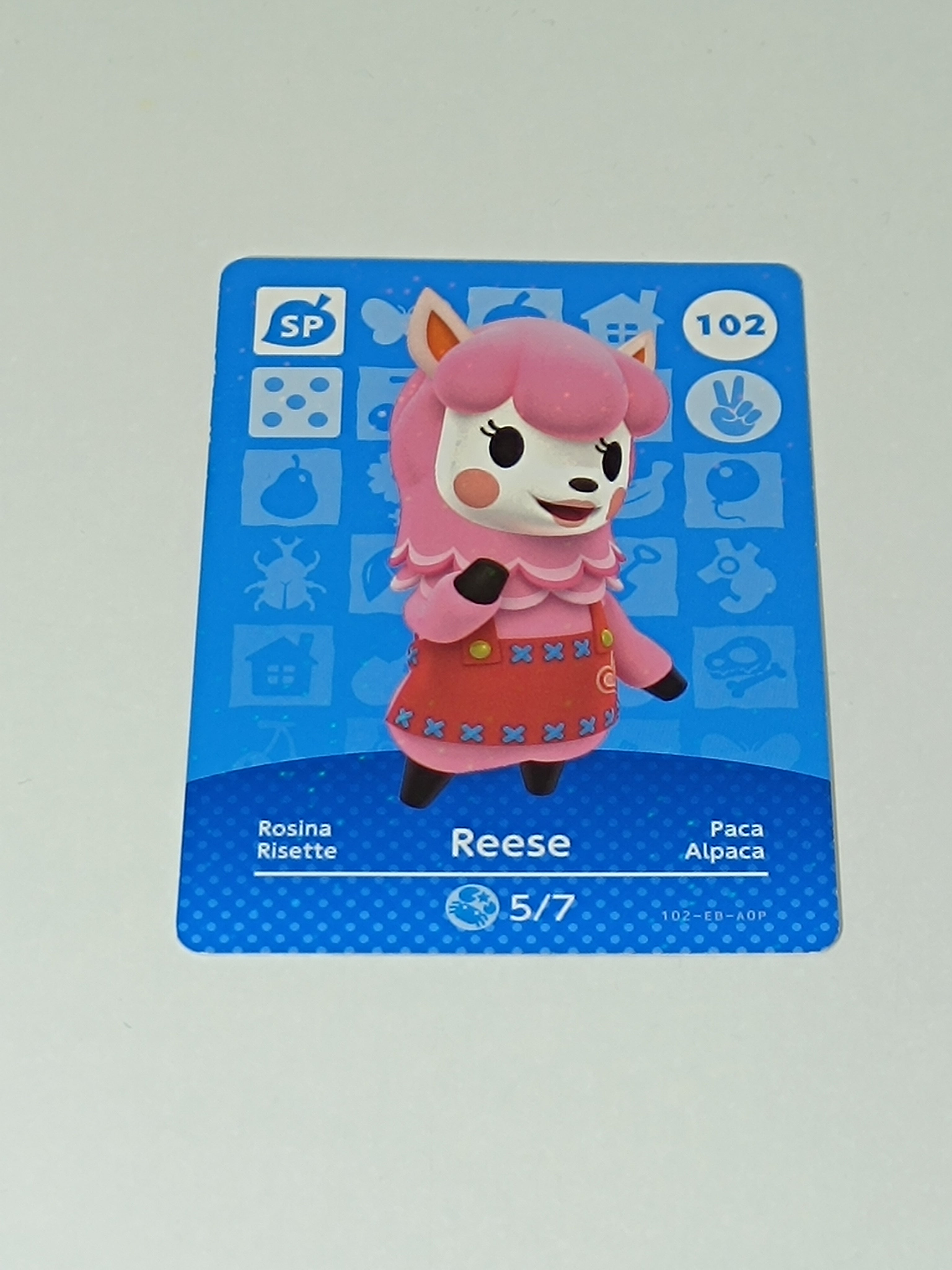Amiibo Karte | 102 - Reese