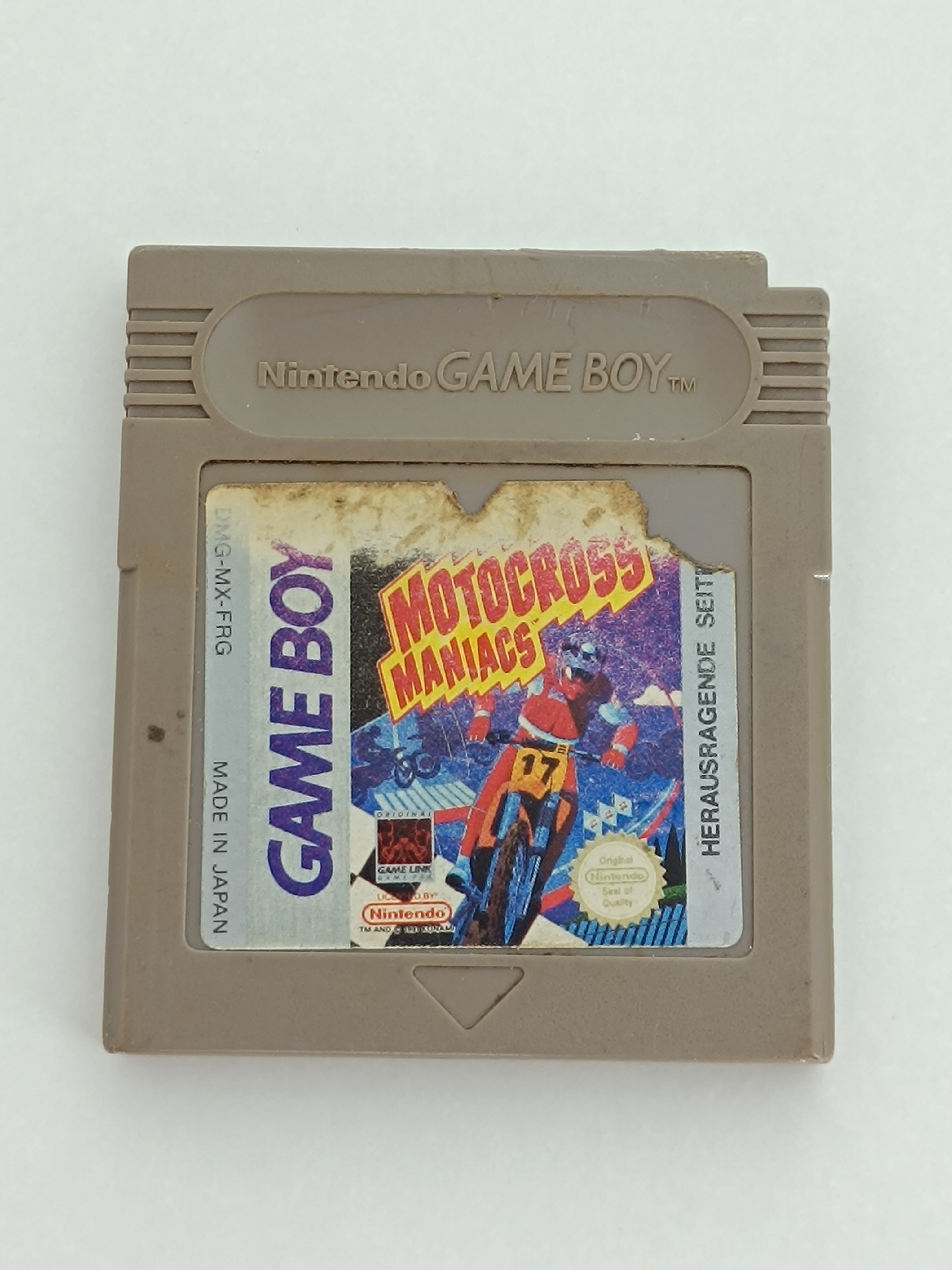 Motocross Maniacs - Cover beschädigt