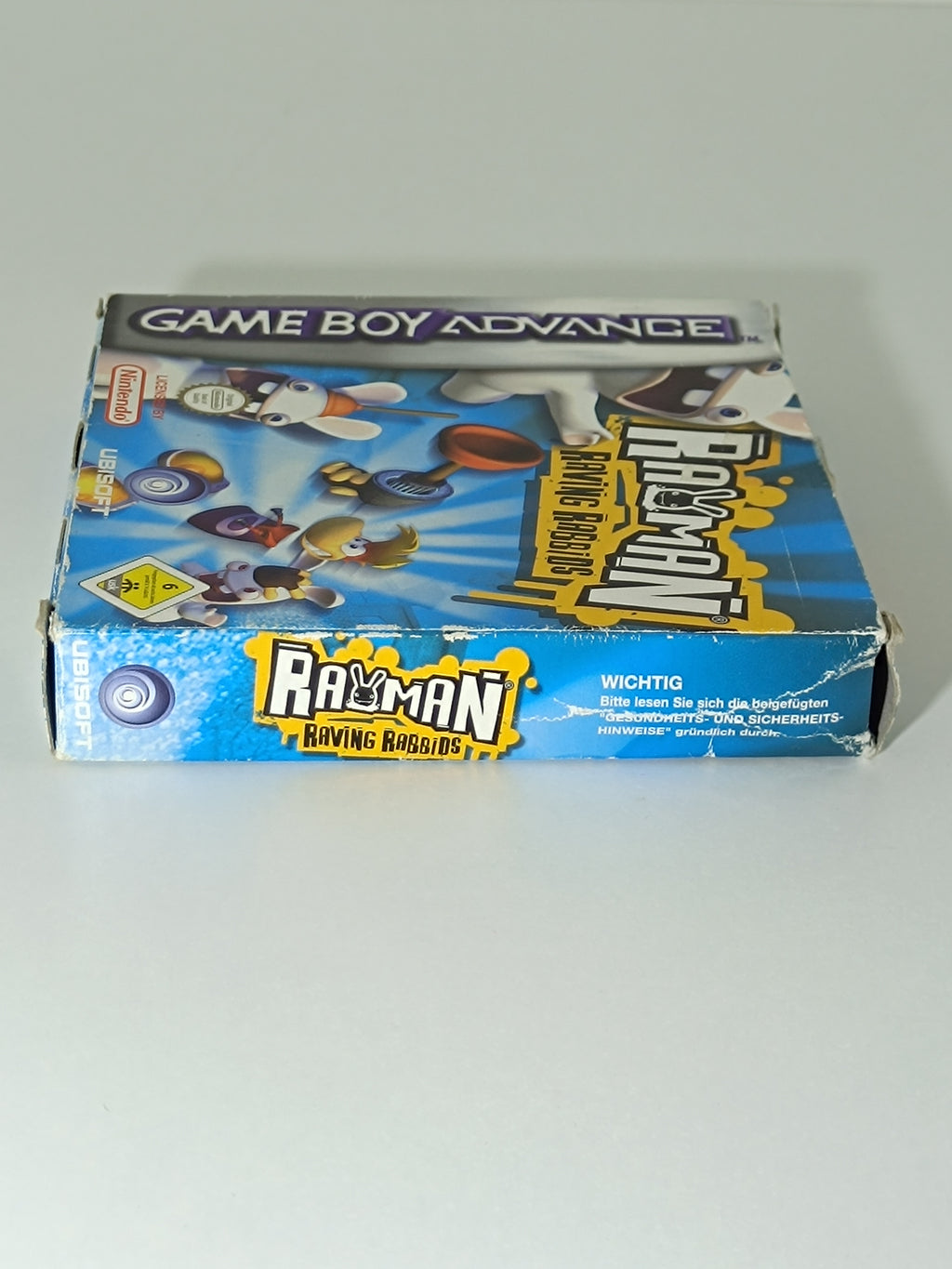 Rayman Raving Rabbids GBA - inkl. Inlay